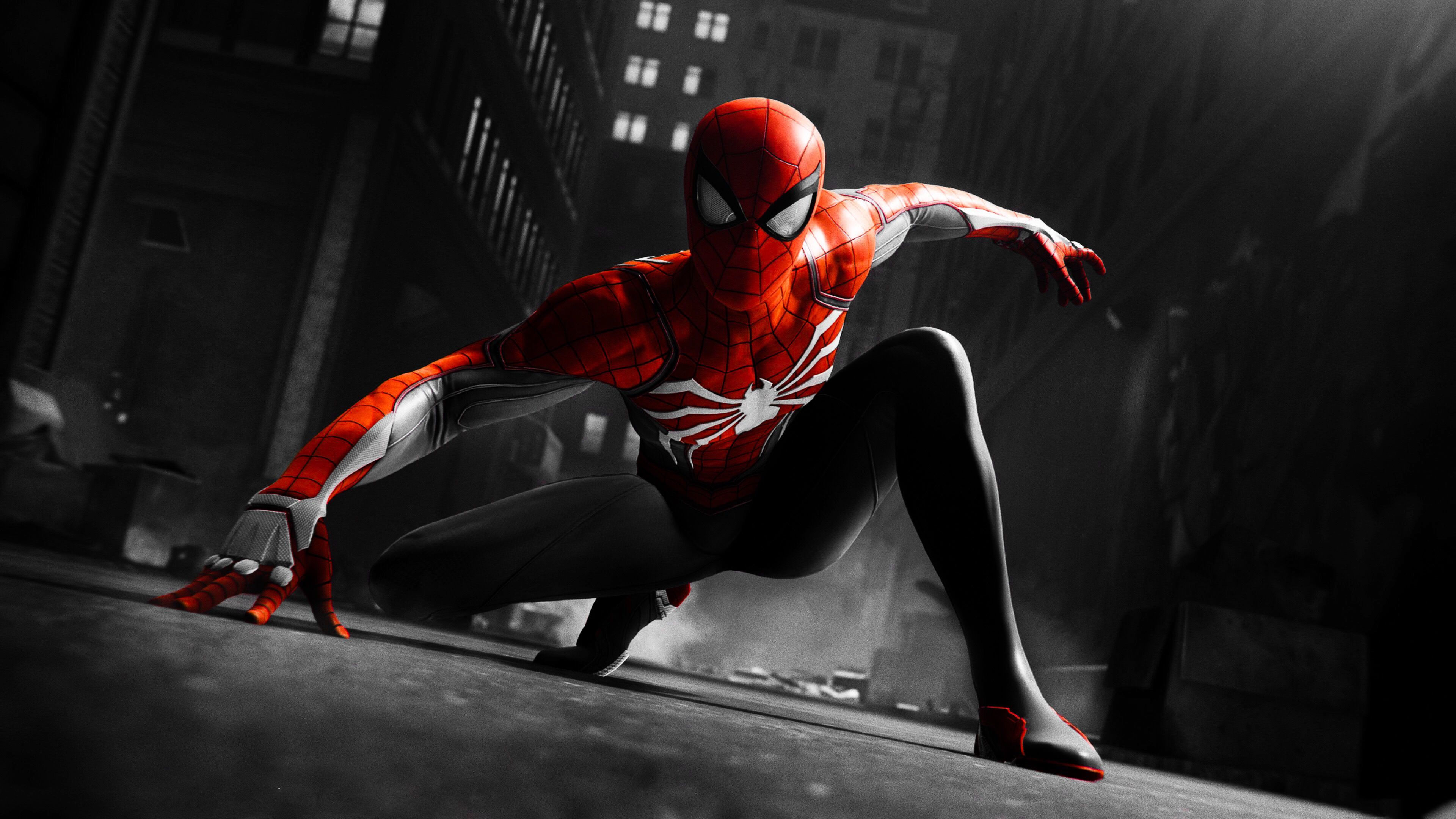 Wallpaper #jH1s9I4Bnwiau_P6qQ9M56 Black and Red Spiderman 4K Wallpaper 4K