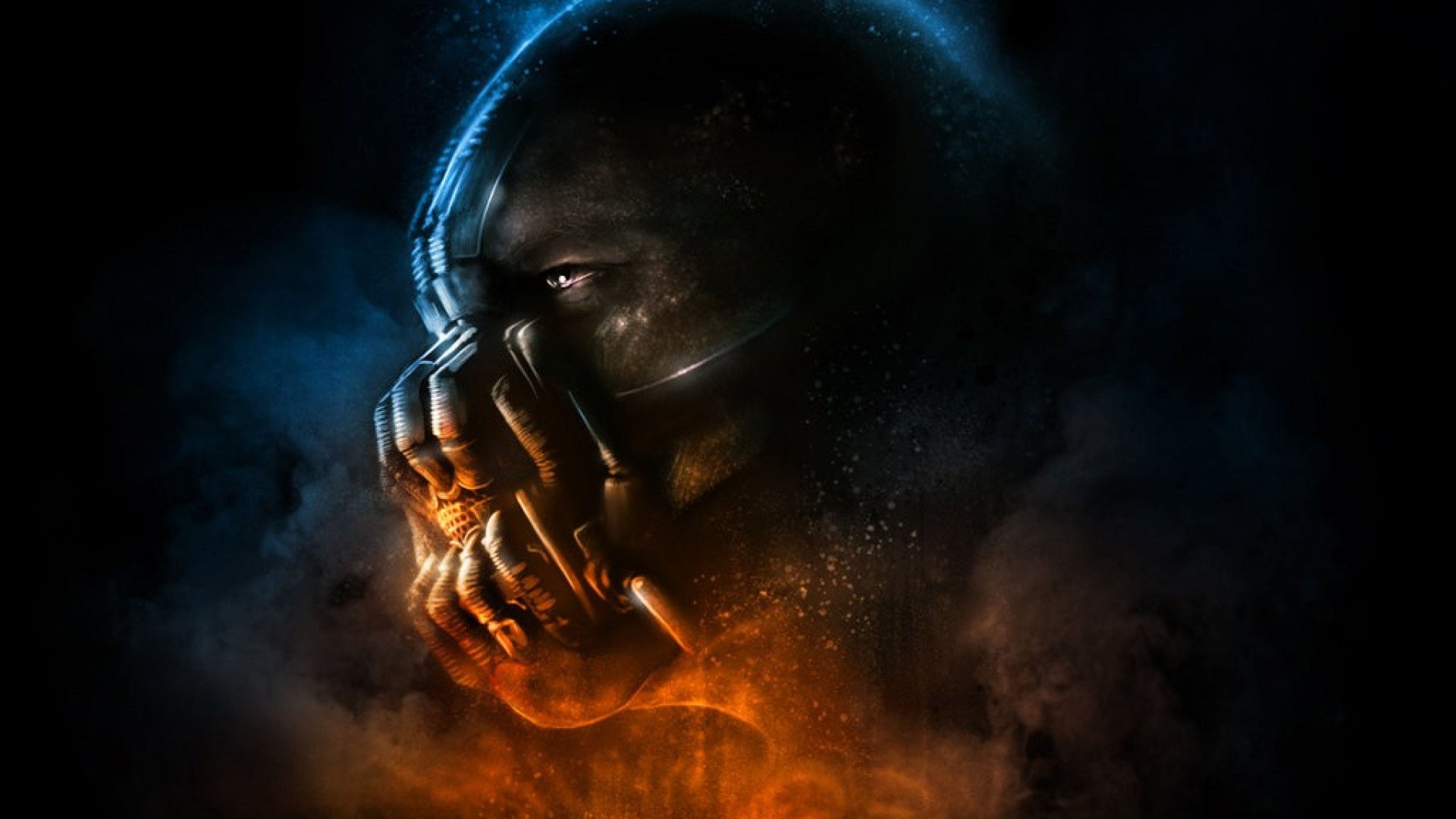 Wallpaper #79083 Tom Hardy as Bane in the Dark Knight Rises Poster Hq Bane Photo