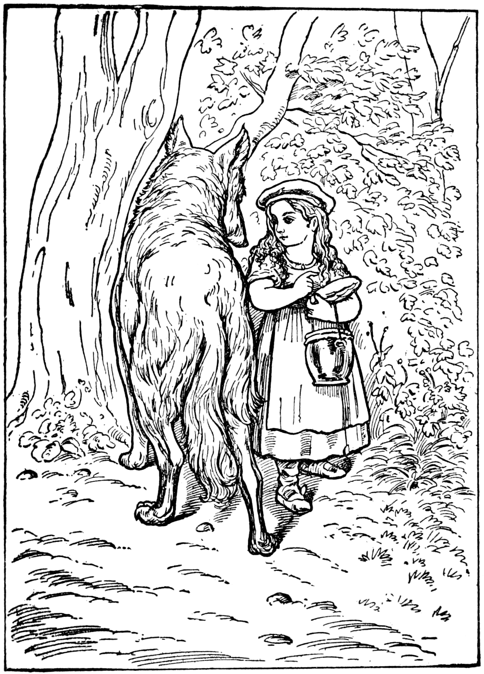 Wallpaper #ABqmUZMB1yWOL4qg0IJH279 Filelittle Red Riding Hood in Tales of Mother Goose Welshpng