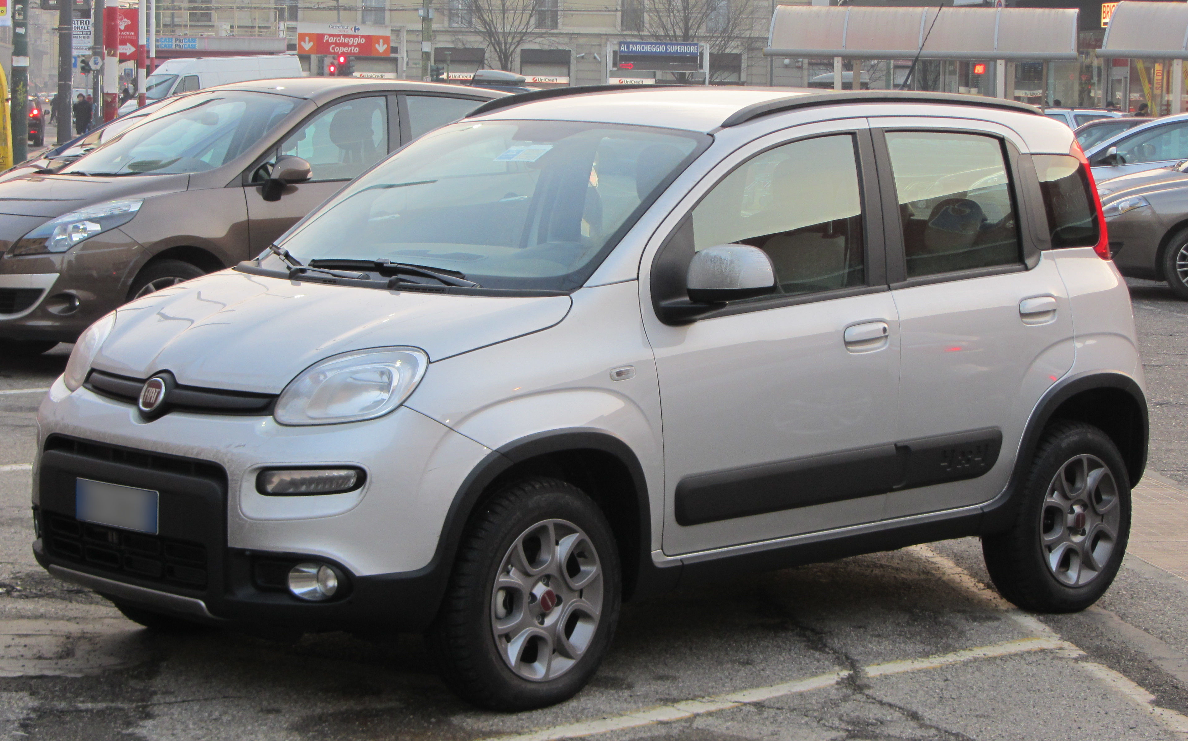 Wallpaper #P1PwNJMBYjRkjcHsl-gO11 File 13 Italy Fiat Panda 4x4 Milan Mini SUV for Urban and Off
