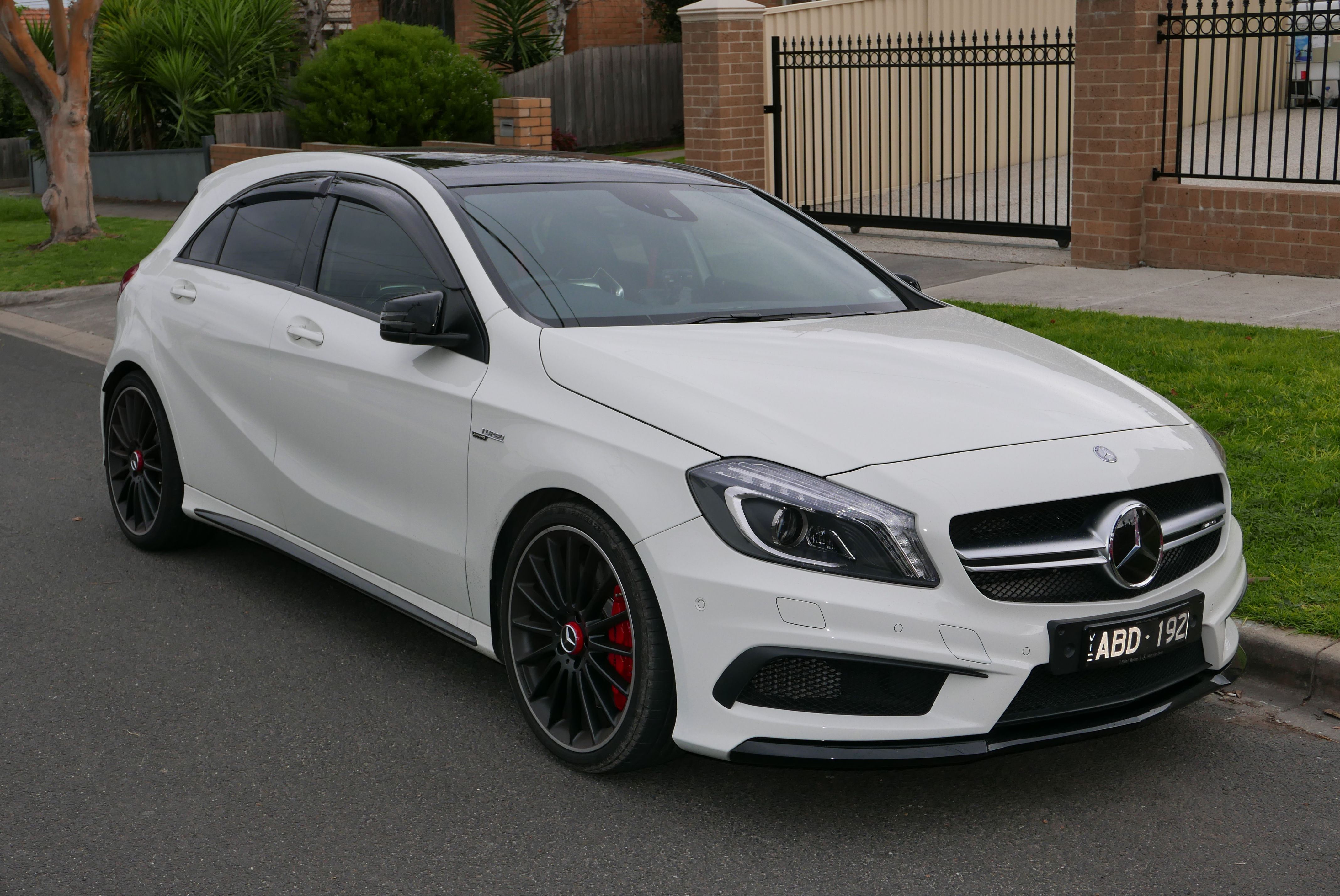 Wallpaper #JWi1IZMBSpphPi3-BTHZ93 File2014 Mercedes Benz a 45 Amg W 176 4matic Hatchback 2015 07 10