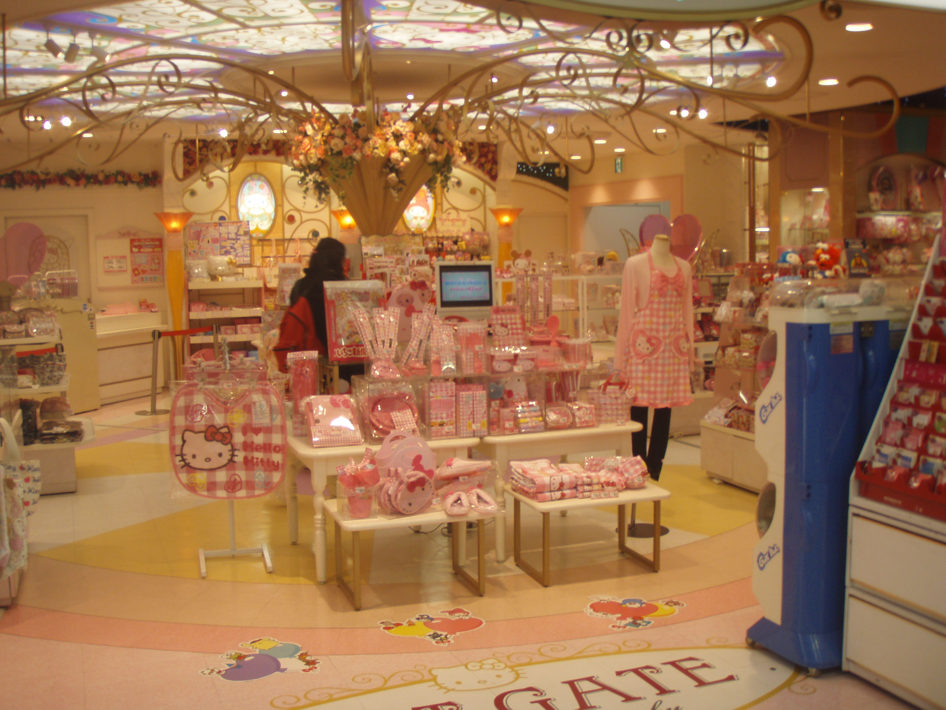 Wallpaper #DLih2JIBJvJKYCmERemF369 Filehello Kitty Store in Shinjukujpg Wikimedia Commons