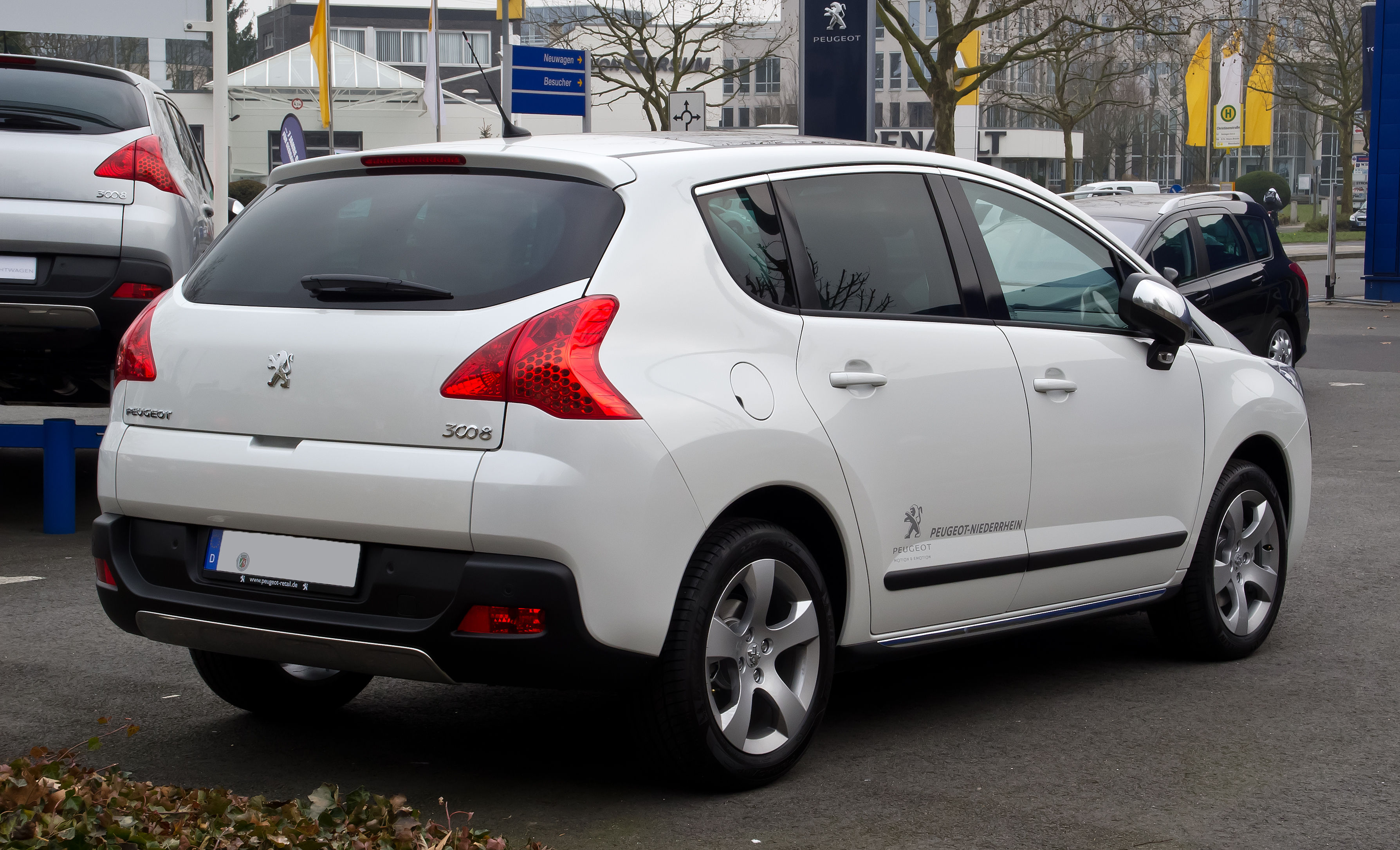 Wallpaper #eGcf75IBSpphPi3-6mD0130 Filepeugeot 3008 Hdi Fap 110 Allure Heckansicht 17 Marz 2012