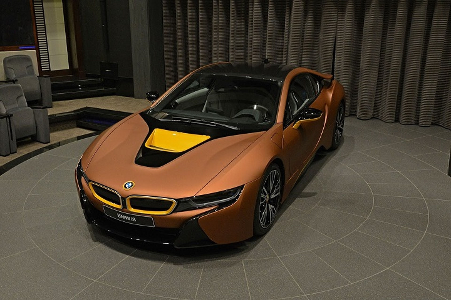 Wallpaper #rxl_Io8BtGB6xQ78_YLp10 What Do You Think of This Brown and Yellow BMW i8