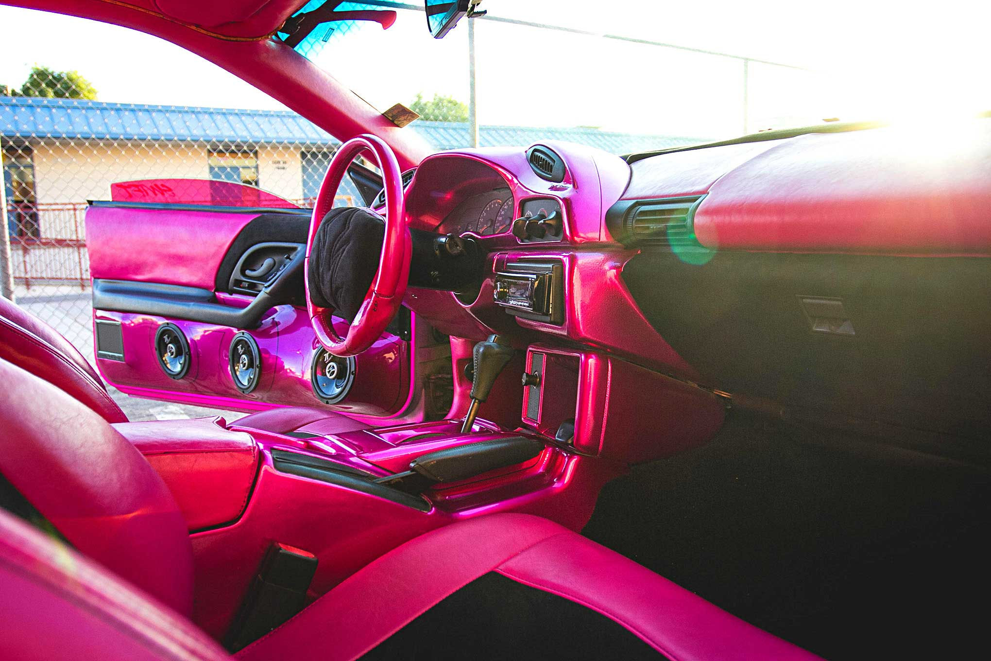 Wallpaper #NndTJ5MB-pgBXx60GaXk58 1995 Chevrolet Camaro Pink Vinyl Interior Lowrider