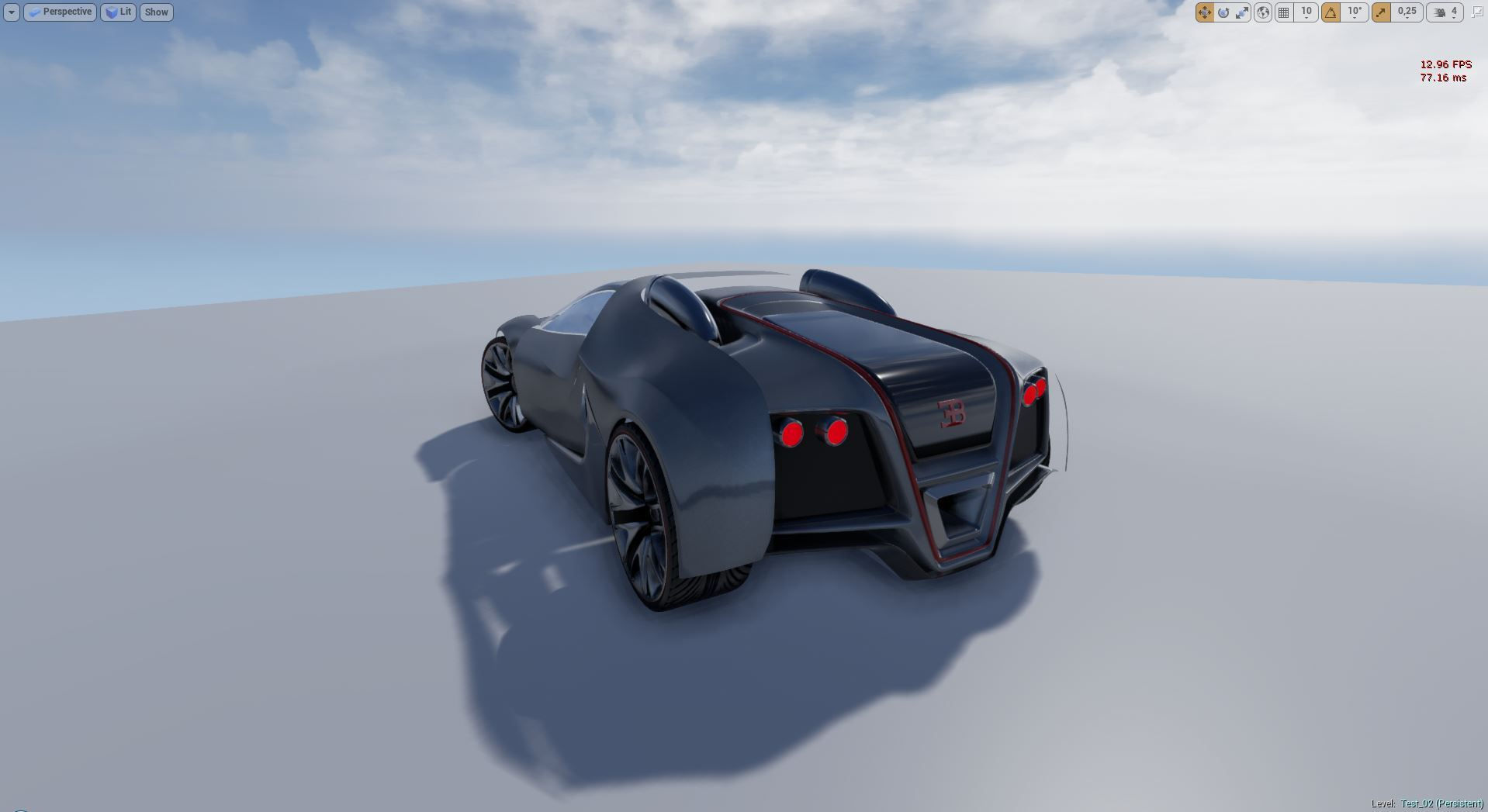 Wallpaper #OmhGGZMBSpphPi3-bhZg27 Ue4 Bugatti Renaissance Project Material Testing Wip Polycount