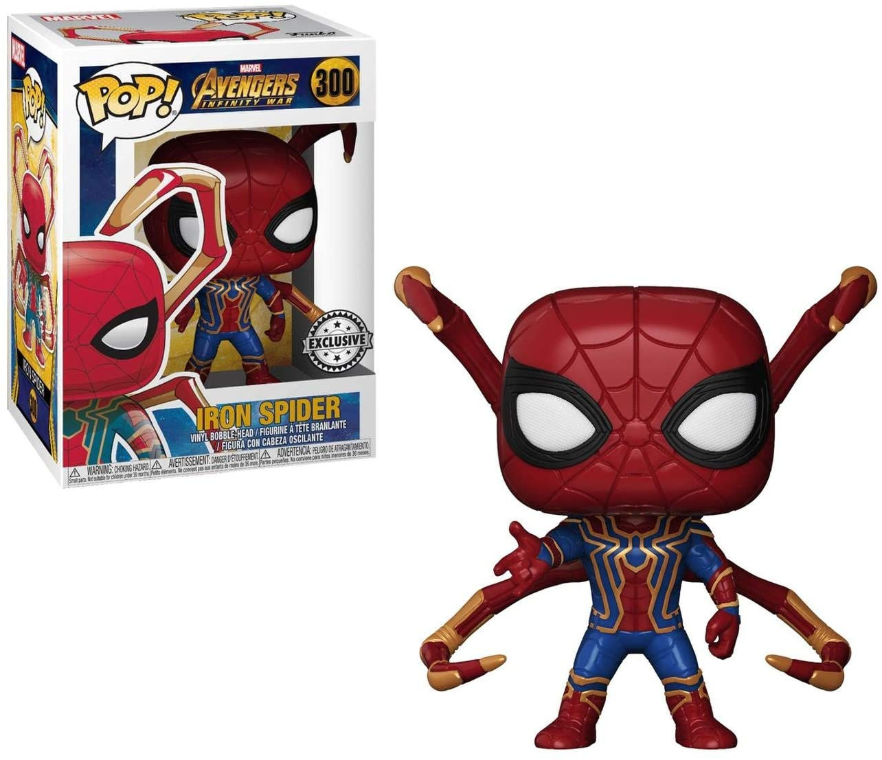 Wallpaper #bjGdNZMB5zzyi_yY7VeY126 Funko Pop Homem Aranha 300 Vingadores Iron Spider W Legs Explorers