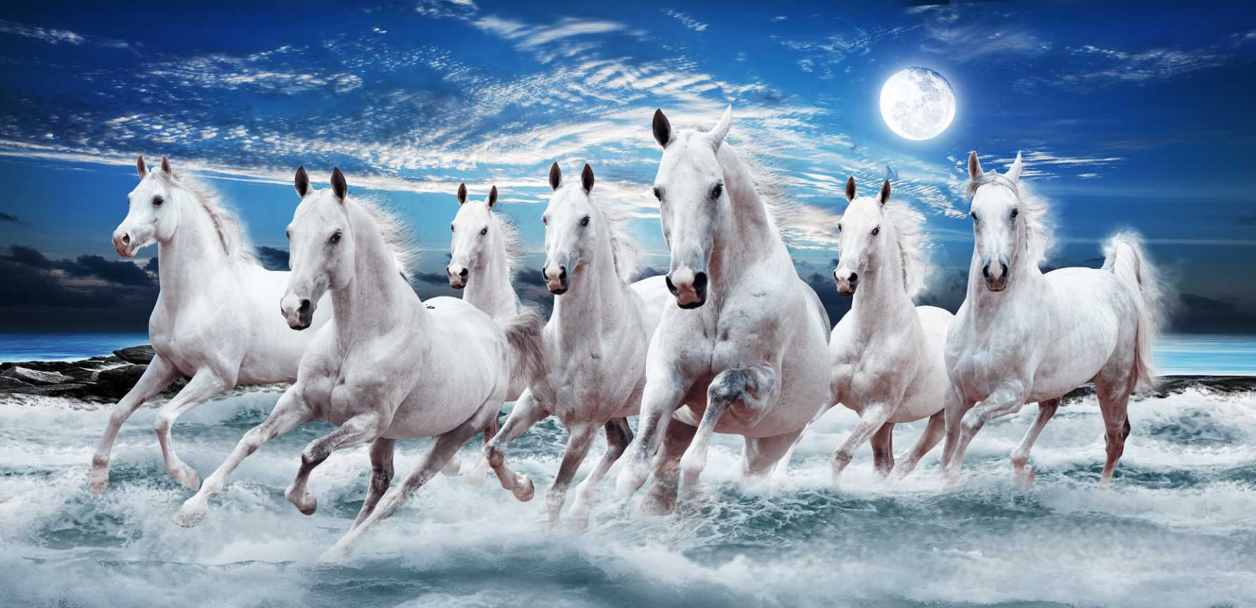 Wallpaper #8h2ULJMBlOZrFDOkIMqE263 White Horses Running