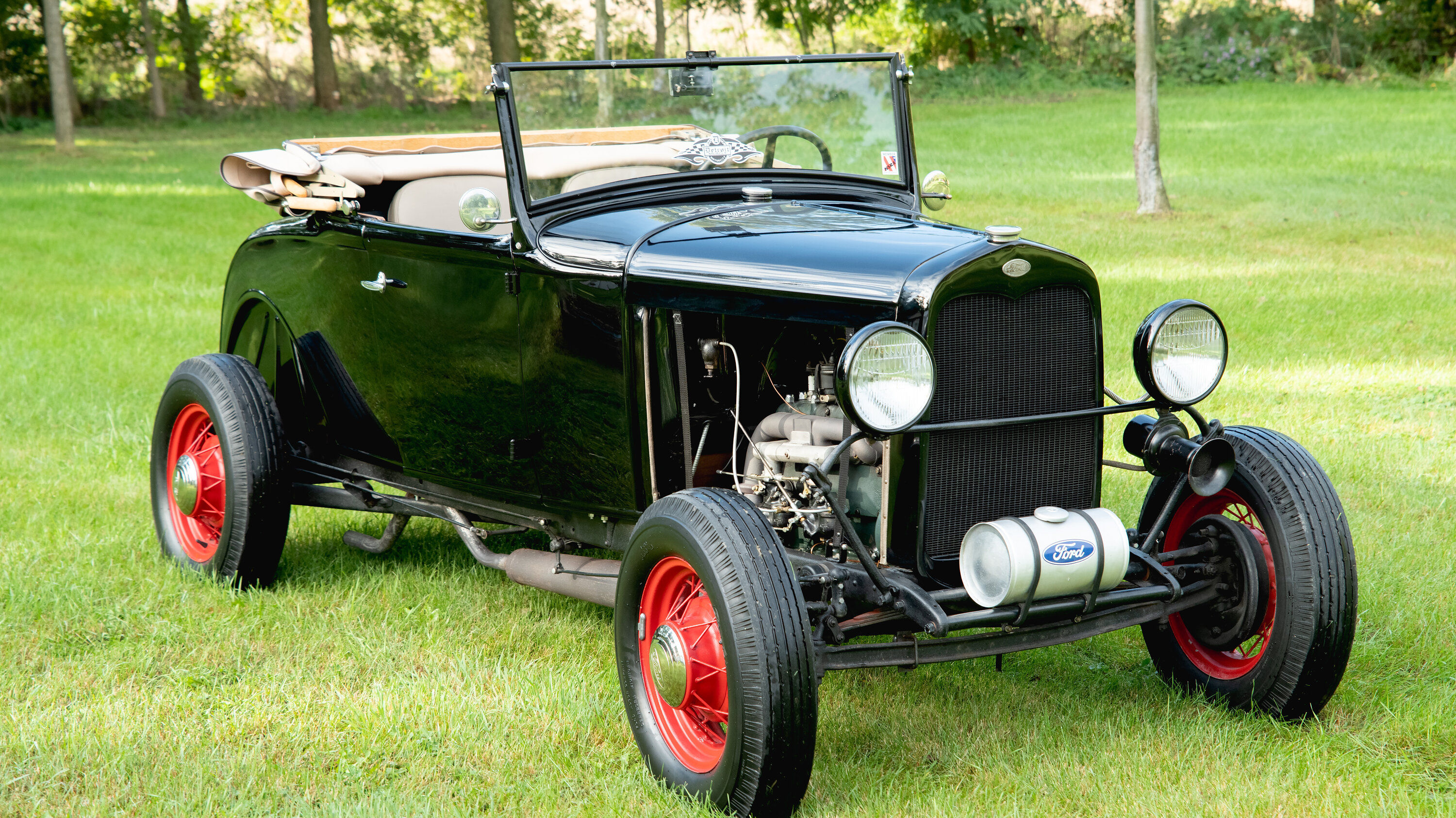 Wallpaper #c2hLGJMBSpphPi3-zBJm37 A Hot Rod Before Its Time Fords Model a with a Boost the New York