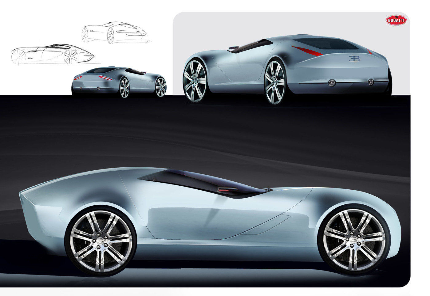 Wallpaper #fGhOGZMBSpphPi3-OBae349 Bugatti Dream Car Concept by Matthew Swann at Coroflotcom