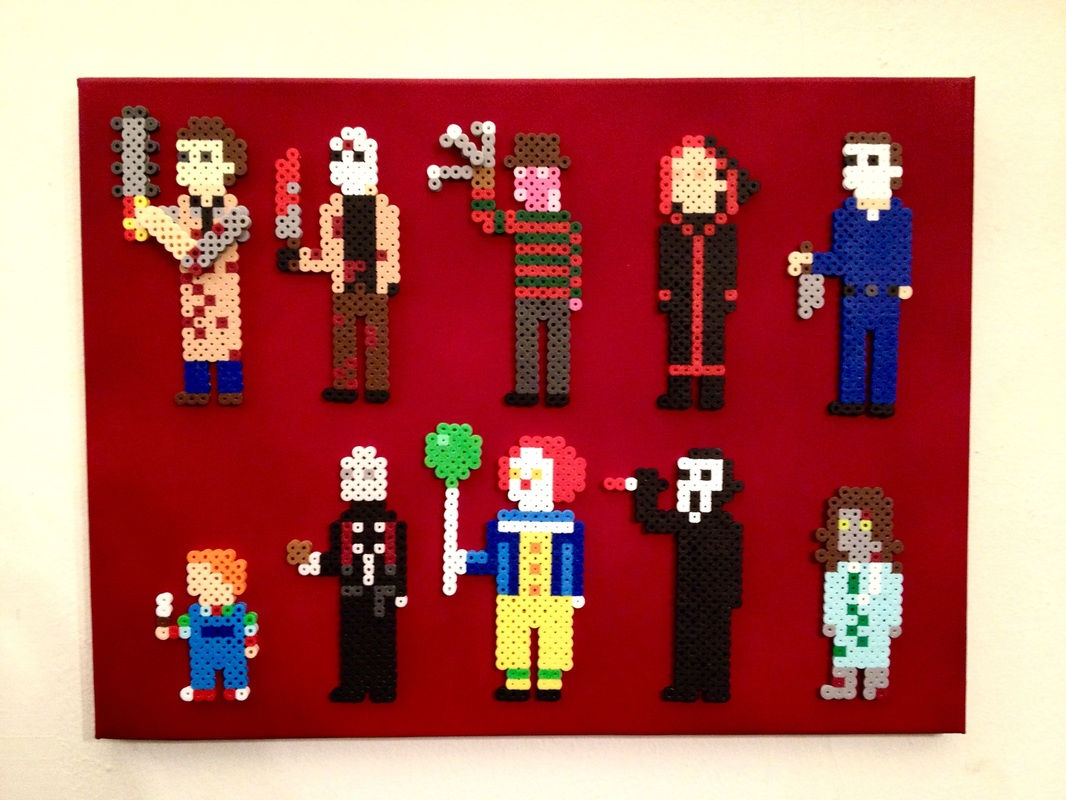 Wallpaper #YVanepcBsd6xcFiEltxK31 Icons of Horror Minimalist Pixel Art Pixel Art Shop