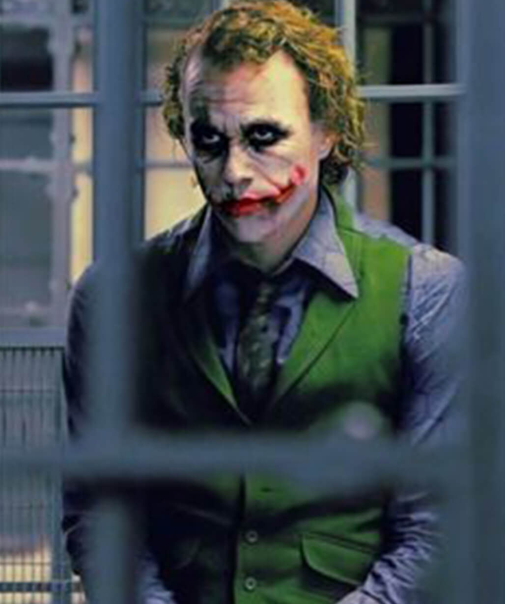 Wallpaper #wW35apcBycdYOYFTrHF118 Heath Ledger the Dark Knight Joker Green Vest