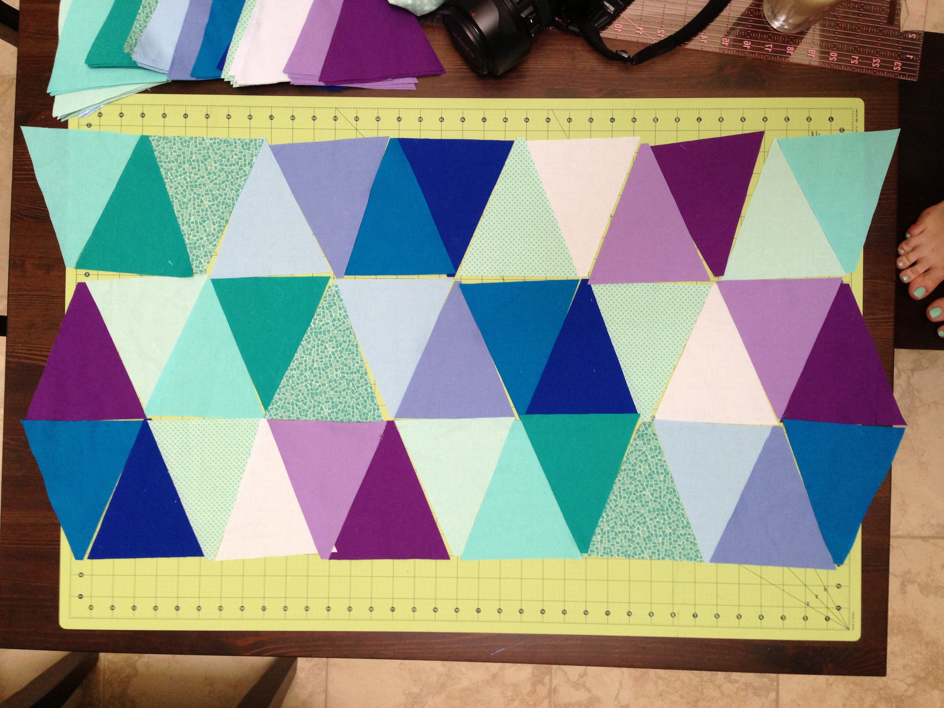 Wallpaper #VWcrC5MBSpphPi3-B9iE297 Triangle Quilt Part 1