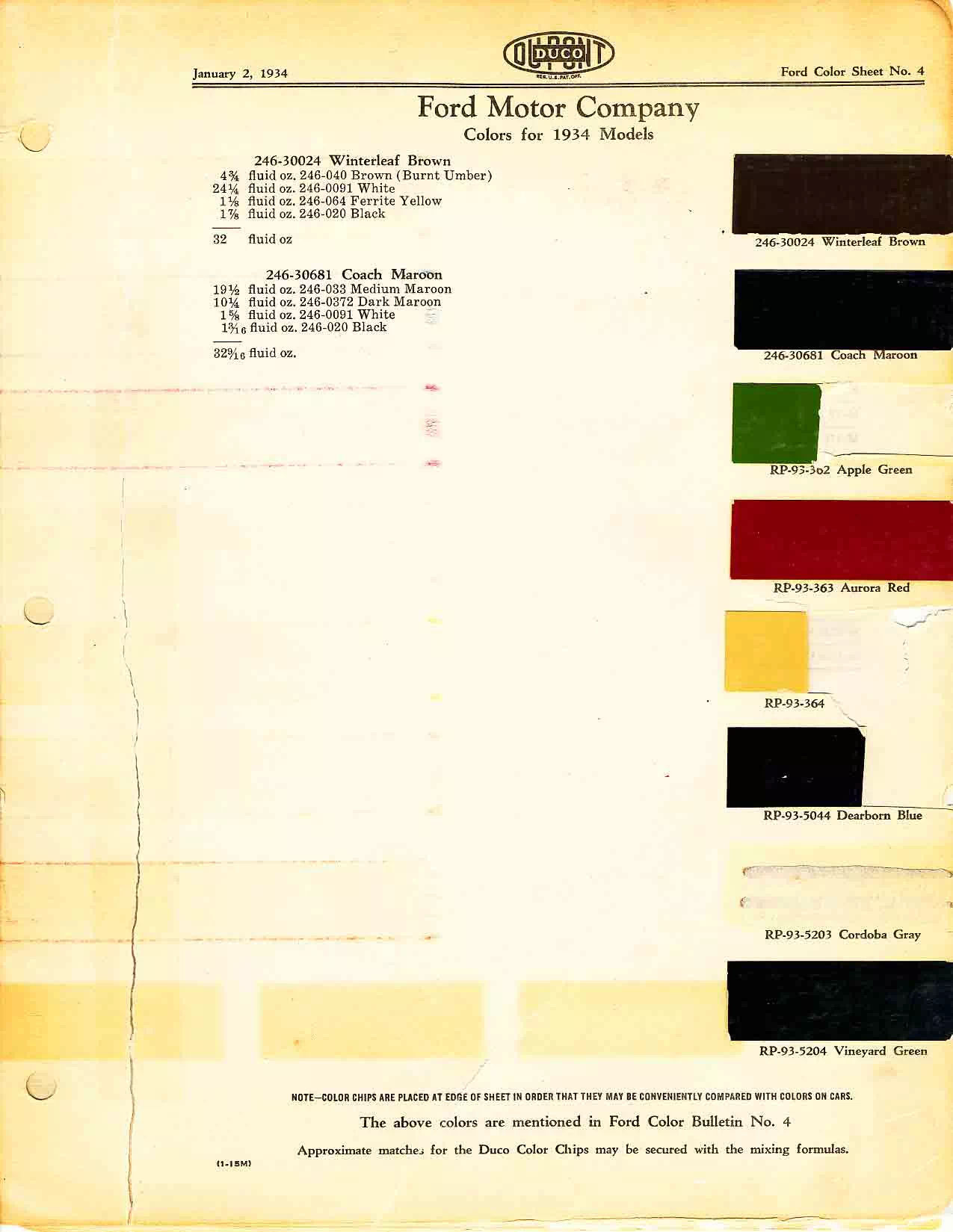 Wallpaper #6ANDZZMBpyOg8YnEF9gO111 1932 1935 Ford Paint Colors
