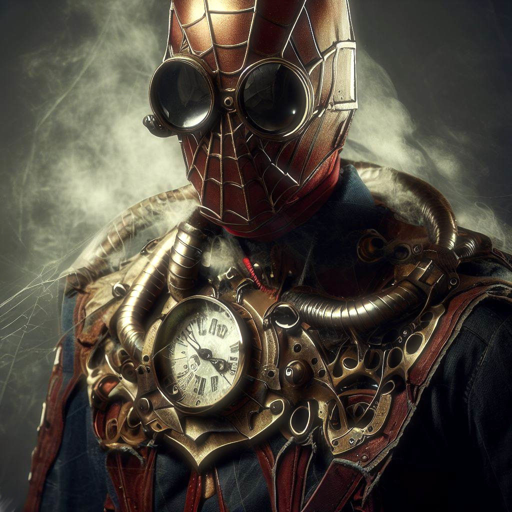 Wallpaper #IkDAMZMBJhL2WPbaLshC21 Michael Leach Aka Spider Mang on Twitter Steampunk Spider Man