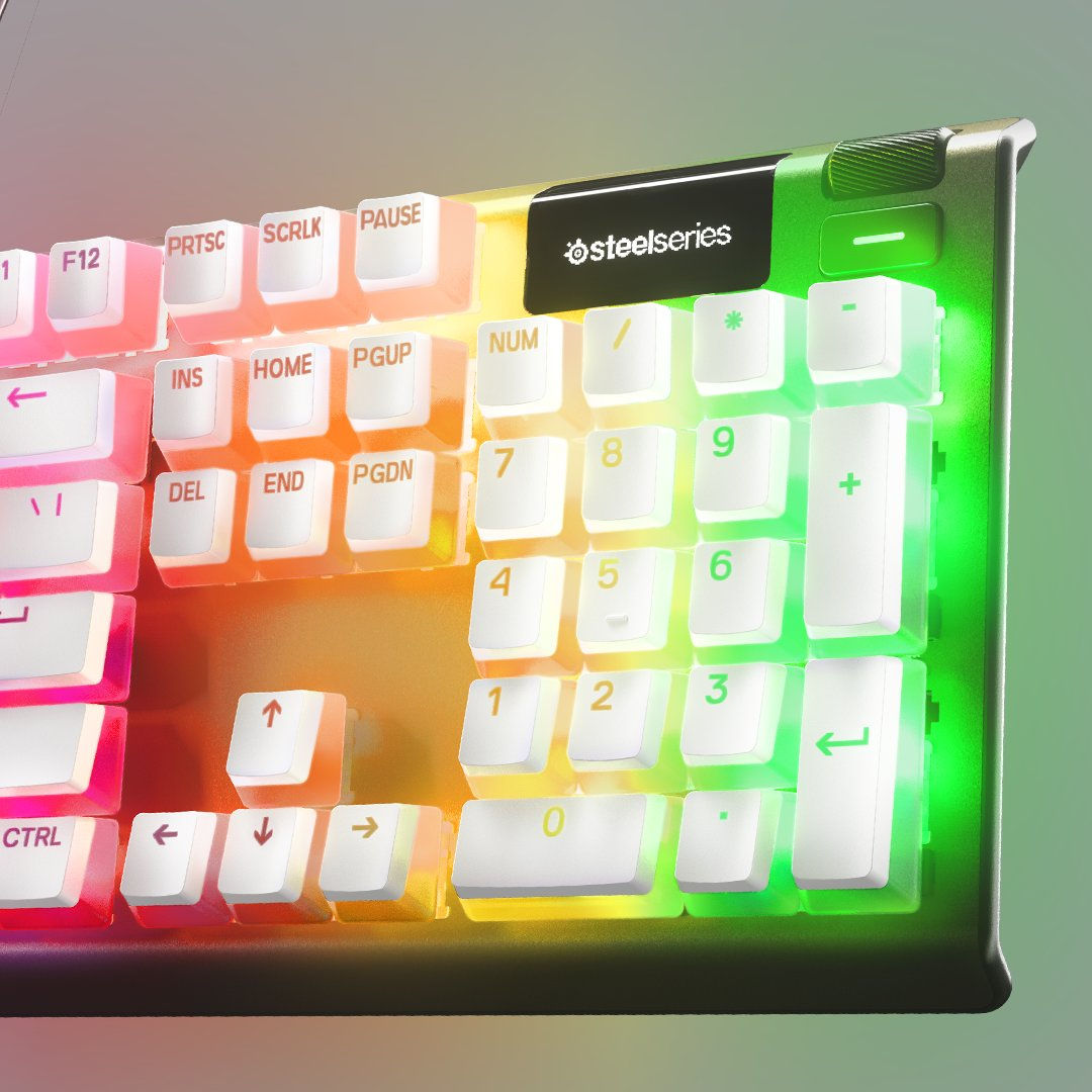Wallpaper #uIvodZcBcm9NJah-AHfL55 Steelseries Apex Pro Tkl White Keycaps 679940 Steelseries