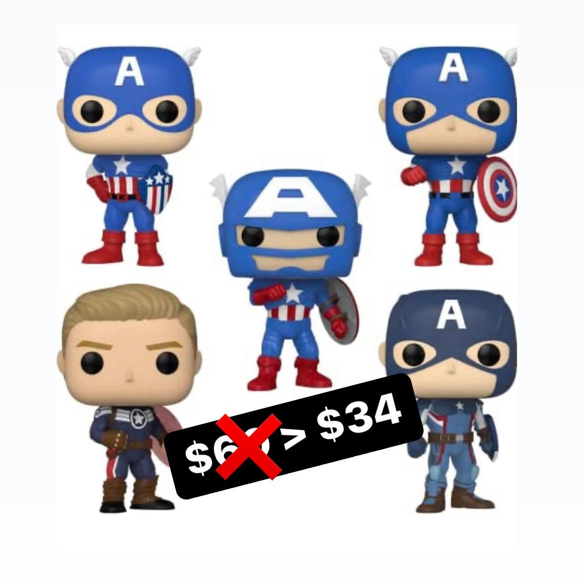 Wallpaper #vWfWEJMBSpphPi3-LPSt170 Funko Pop News on Twitter Amazon Sale Captain America Funko Pop 5