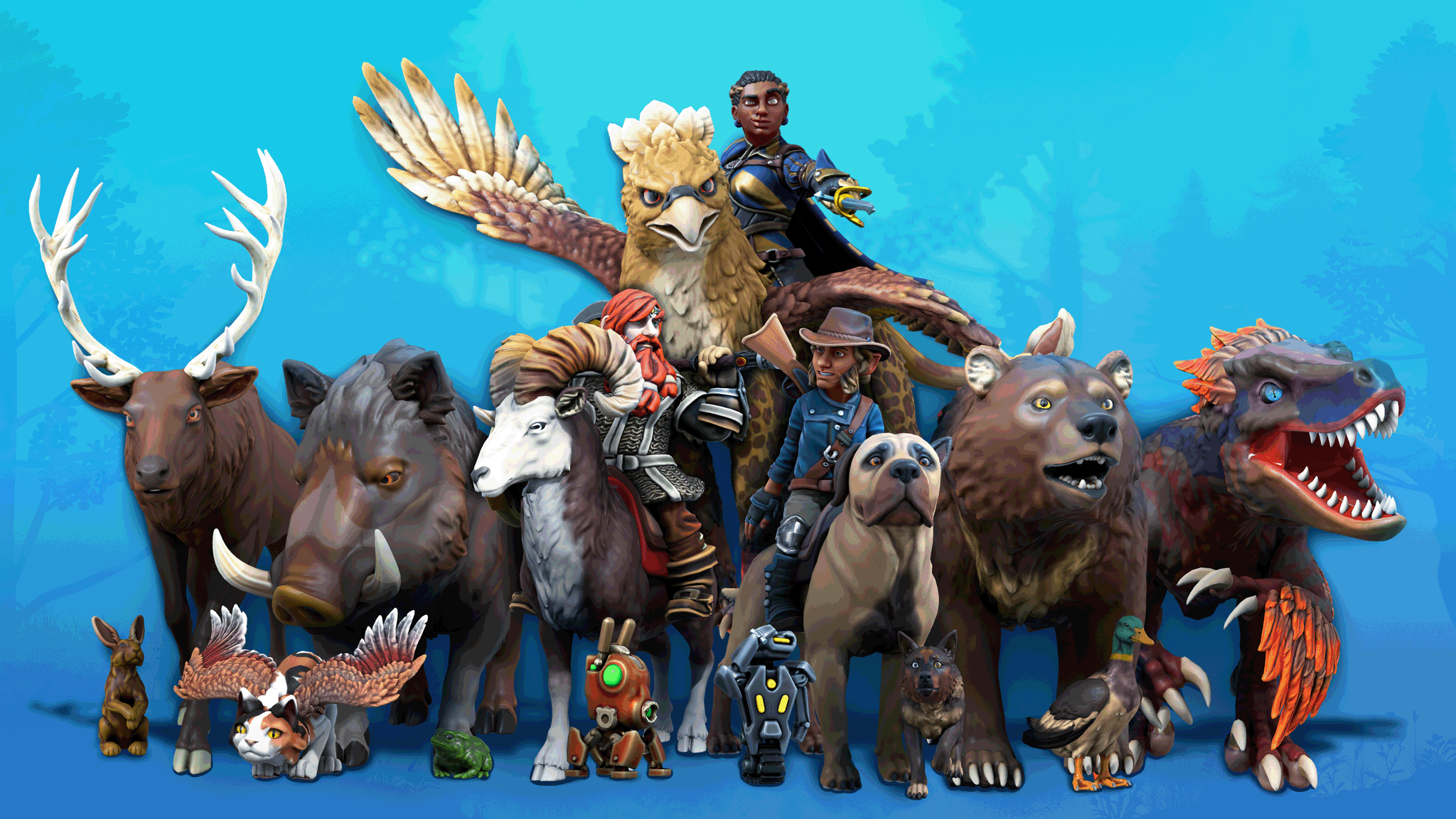 Wallpaper #zWfL55IBSpphPi3-_Tmg177 Hero Forge on Twitter Hero Forges New Custom Mounts and Familiars