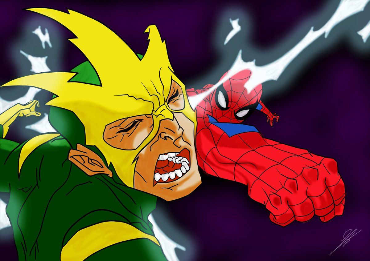 Wallpaper #DV7hMpMBborbLbczI2Dj89 Ultimate Spiderman vs Electro