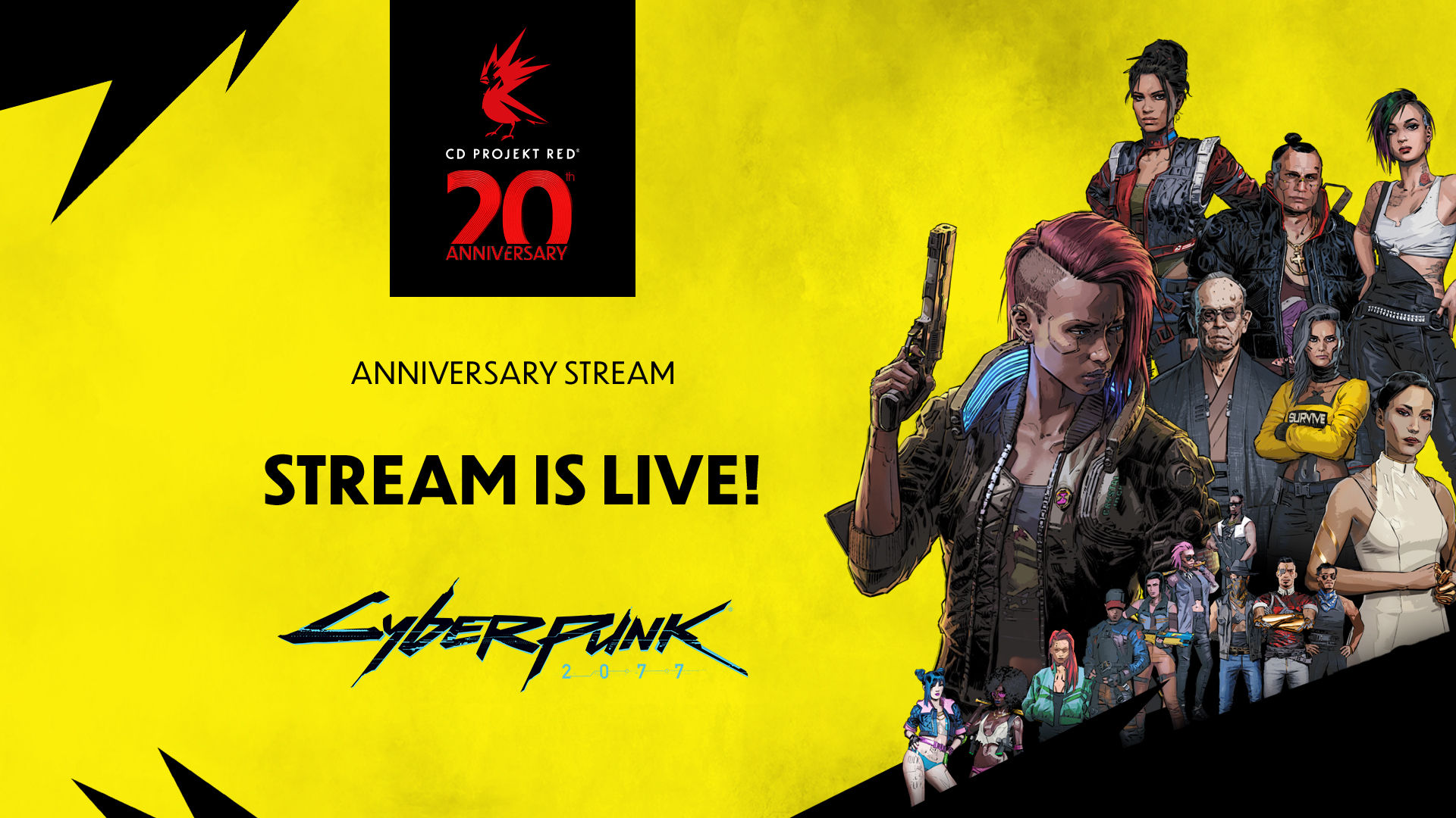 Wallpaper #bqU_OJMBVBiSkHCaEY0z99 Cd Projekt Red on Twitter Cyberpunk 2077 Stream is Live Join Us on