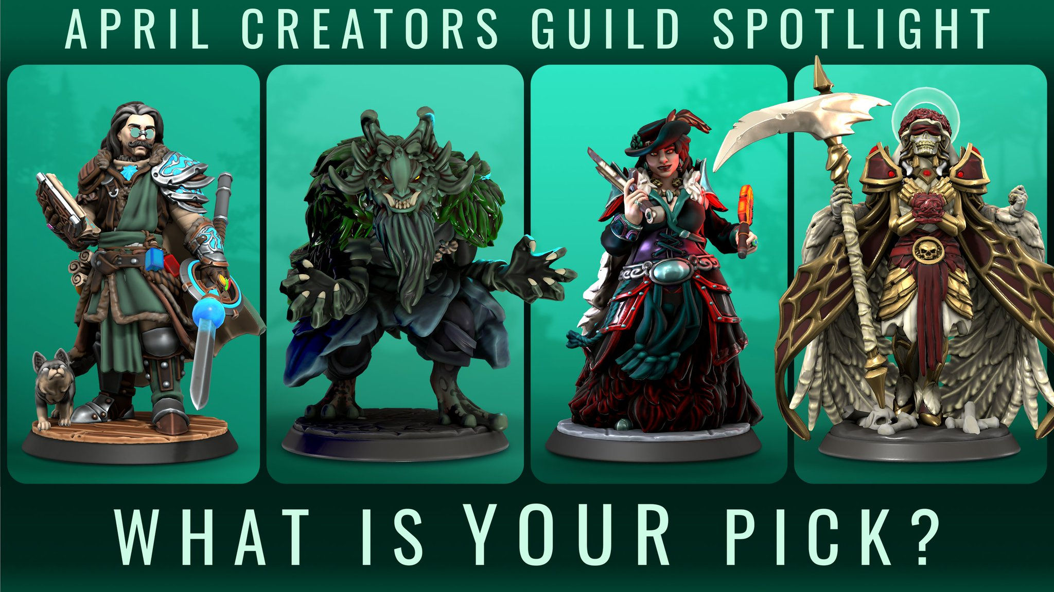 Wallpaper #zWfL55IBSpphPi3-_Tmg118 Hero Forge on Twitter Please Enjoy Our April Design Picks from the