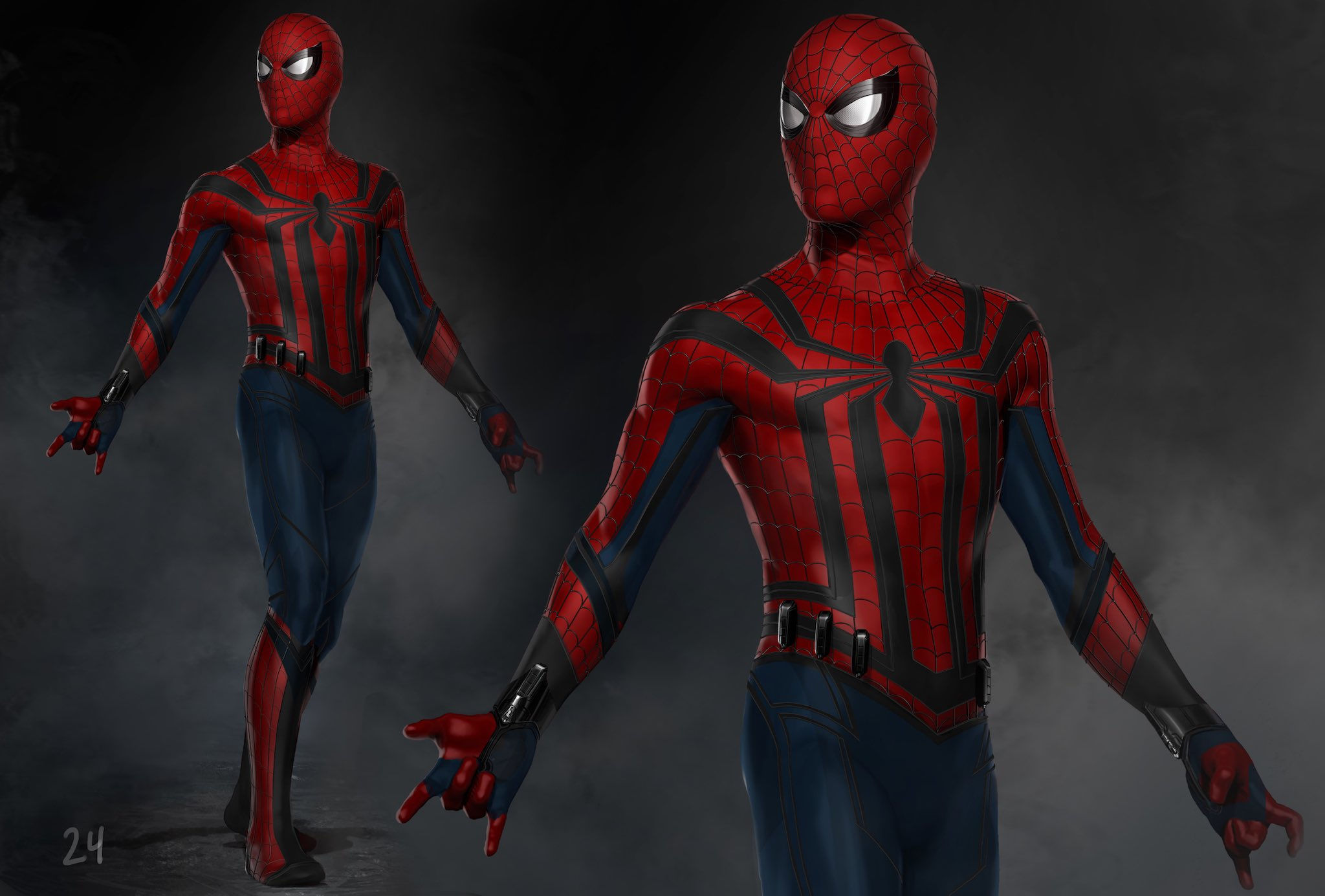 Wallpaper #mxmcE48BtGB6xQ78yGZ155 MCU Spider Man Suit Concept Art