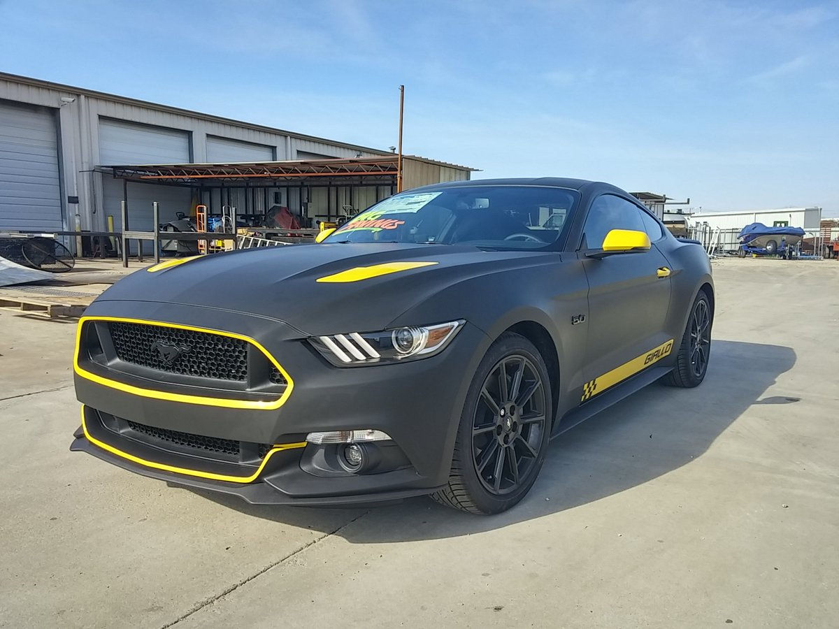 Wallpaper #622B4 Vinyl Wrapped S550s Pictures Page 11 2015 S550 Mustang Forum