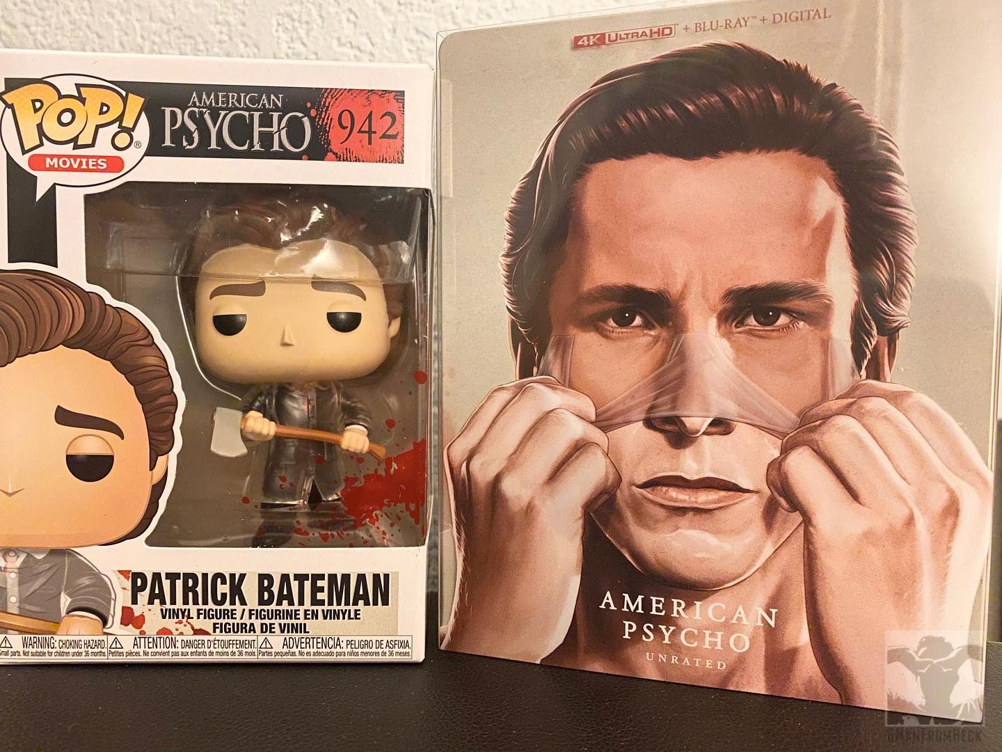 Wallpaper #26VxOJMBVBiSkHCaNo1f252 Funko Pop Movies American Psycho Vinyl Figure Patrick Bateman Bloody