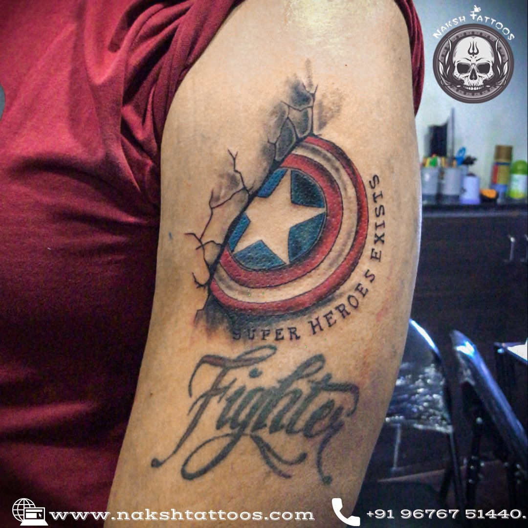 Wallpaper #CX0K8Y4Bnwiau_P6Hwim45 Top 78 Captain America Shield Tattoo Esthdonghoadian