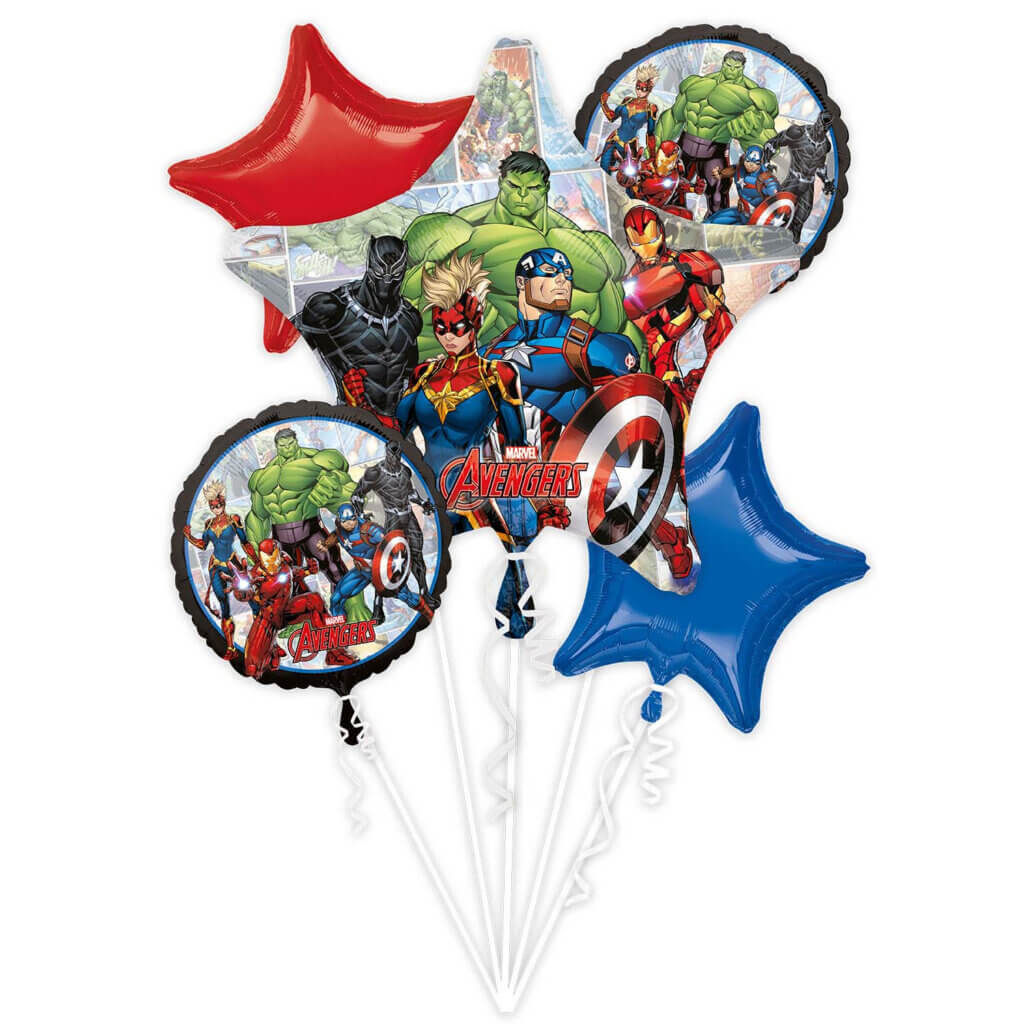 Wallpaper #B57AA Orbz Foil Balloon Avengers