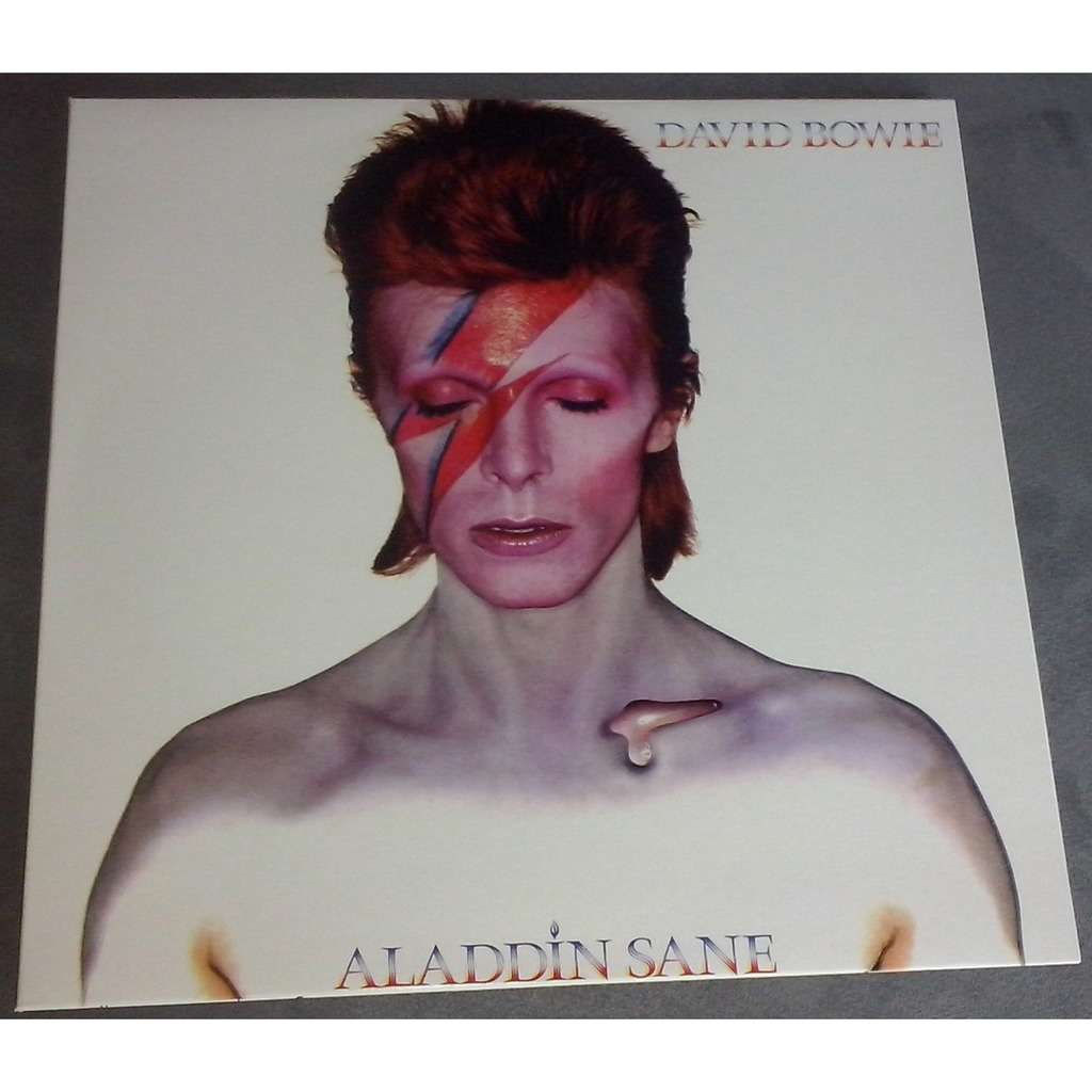Wallpaper #7030a Aladdin Sane De David Bowie Cd Chez Libertemusic Ref123255141