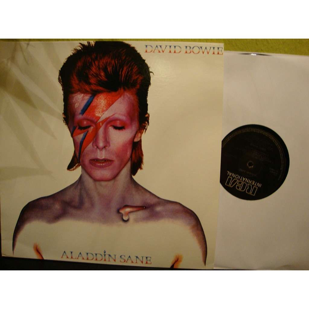 Wallpaper #7030a Aladdin Sane De David Bowie Cd Chez Libertemusic Ref123255141