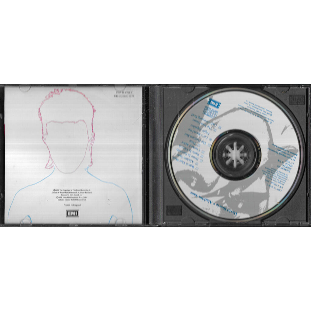 Wallpaper #7030a Aladdin Sane De David Bowie Cd Chez Libertemusic Ref123255141