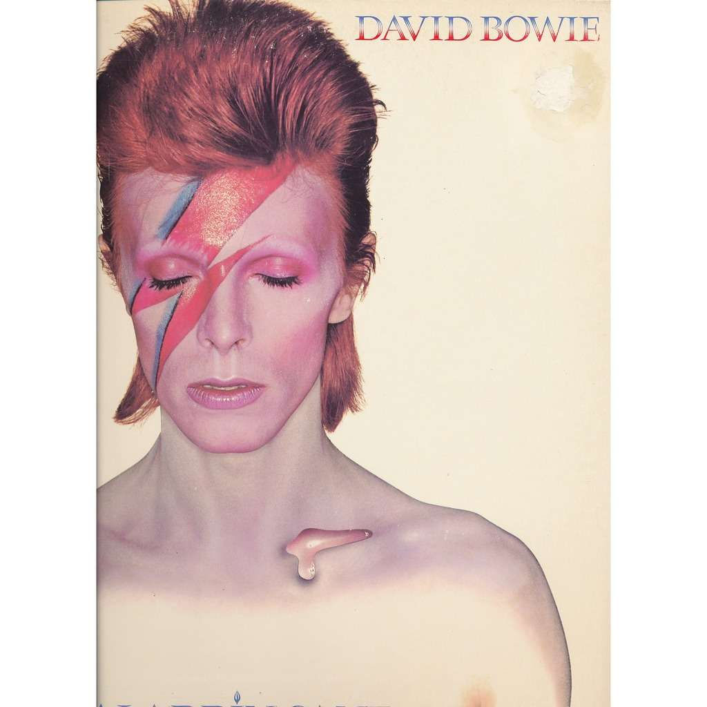 Wallpaper #7030a Aladdin Sane De David Bowie Cd Chez Libertemusic Ref123255141