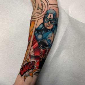 Wallpaper #P5zO4JIBZHQxiYarB7hG179 101 Best Captain America Tattoo Ideas You Need to See