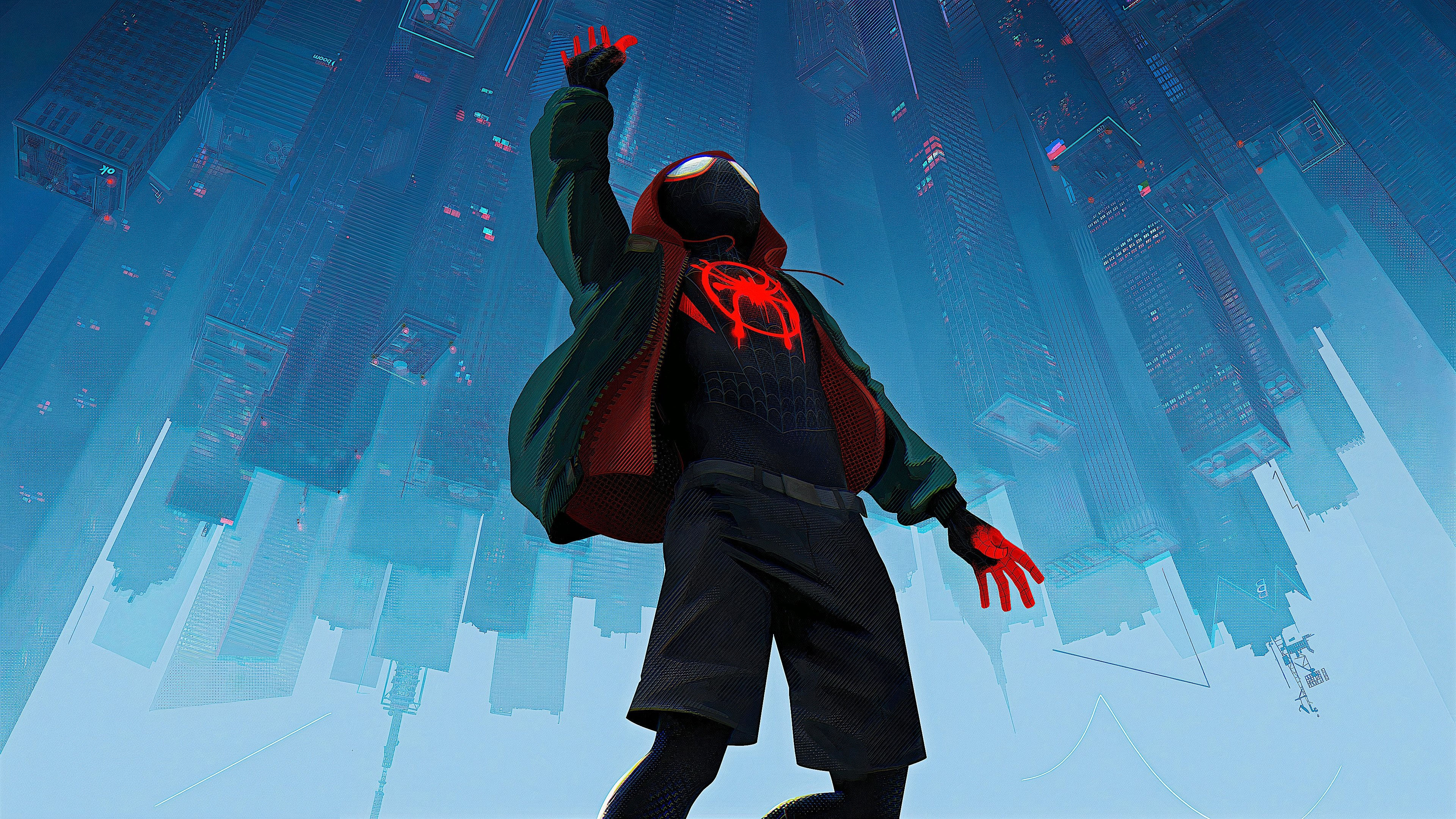 Wallpaper #Zrgr2pIBJvJKYCmE8vAv423 Spider Man into the Spider Verse 2018 Az Movies
