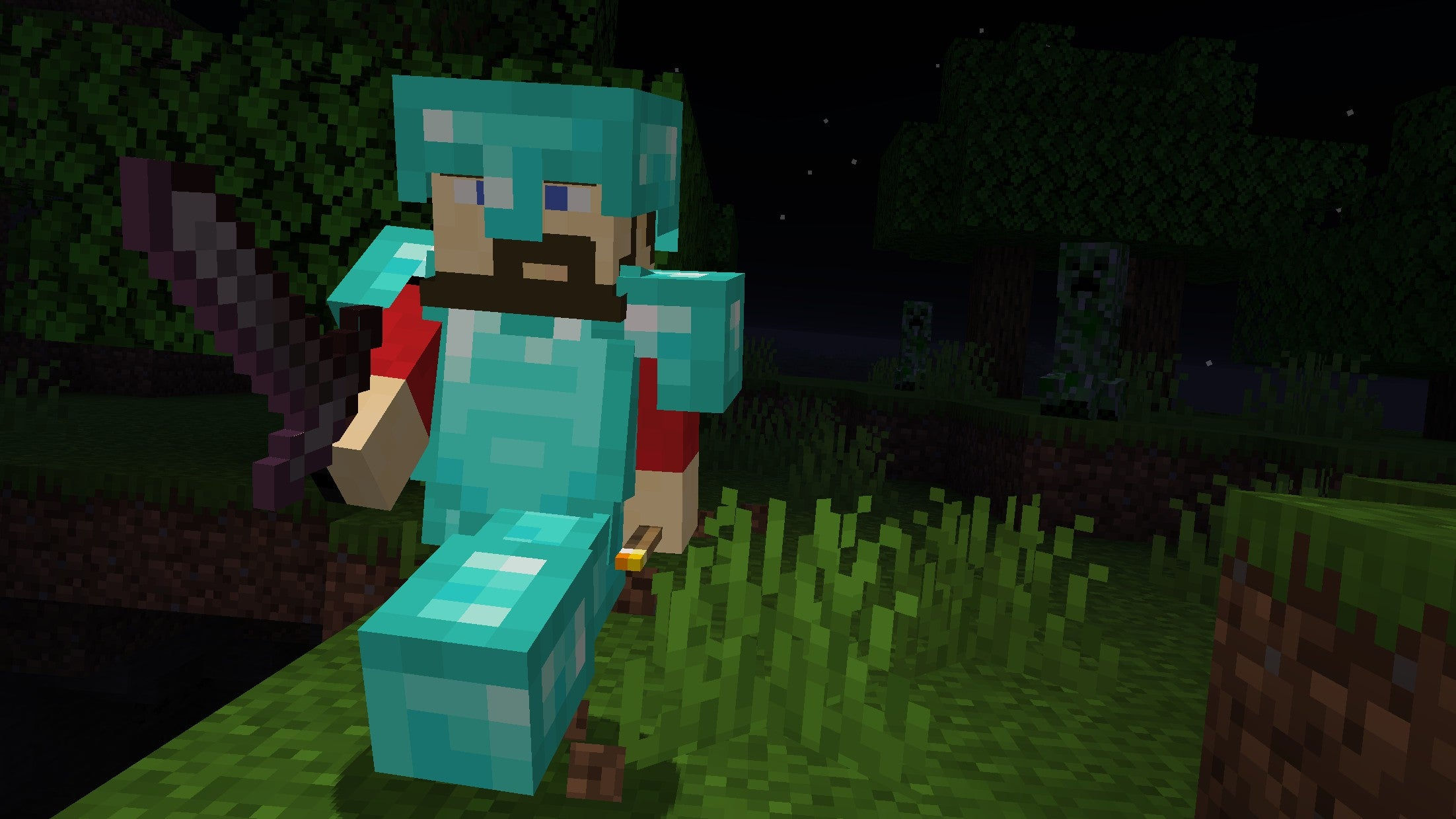 Wallpaper #a2coCpMBSpphPi3-tNPo134 Herobrine and His Sister