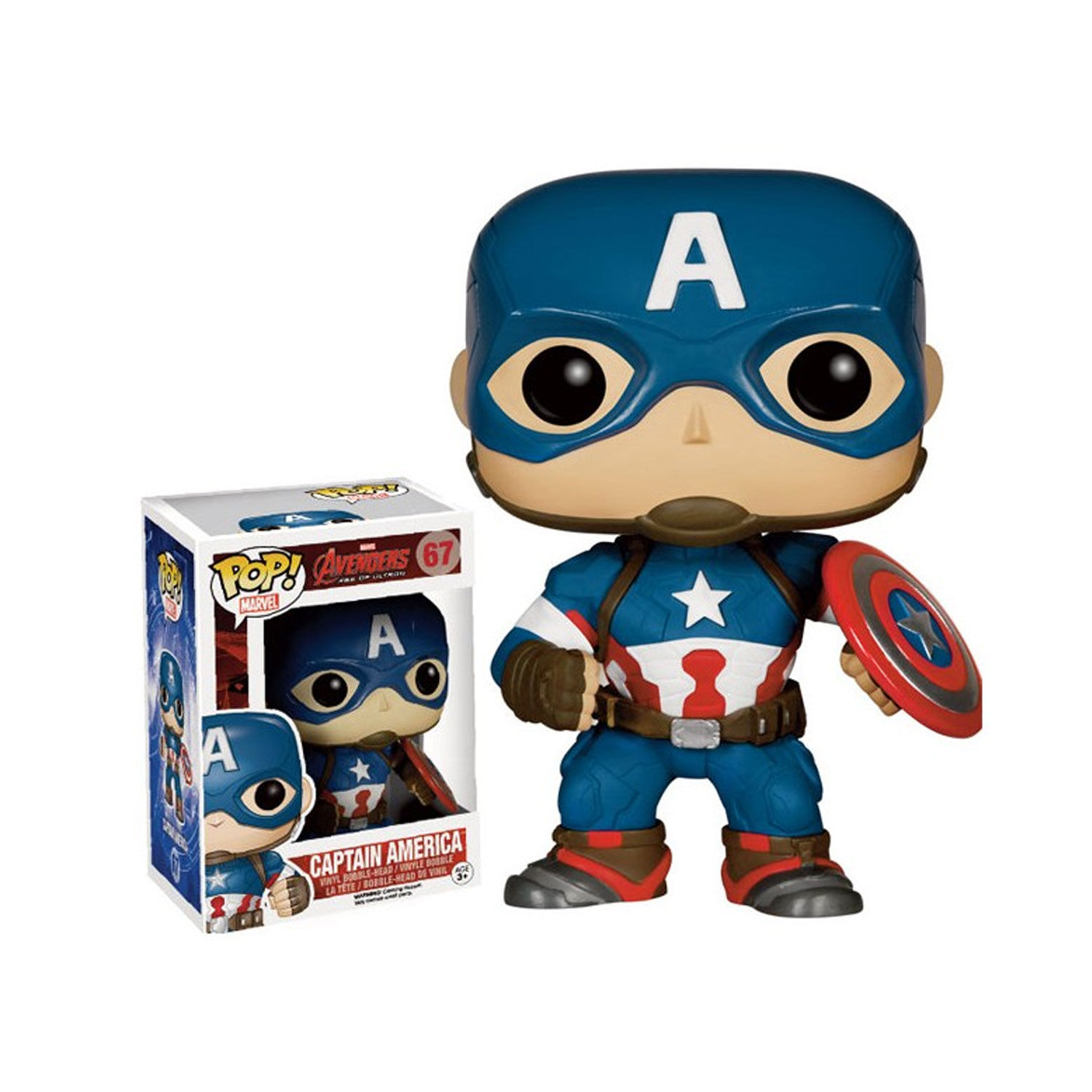 Wallpaper #36VyOJMBVBiSkHCa6I2W105 Figurine Marvel Pop Vinyl Captain America Avengers 2 Jeux Et Jouets