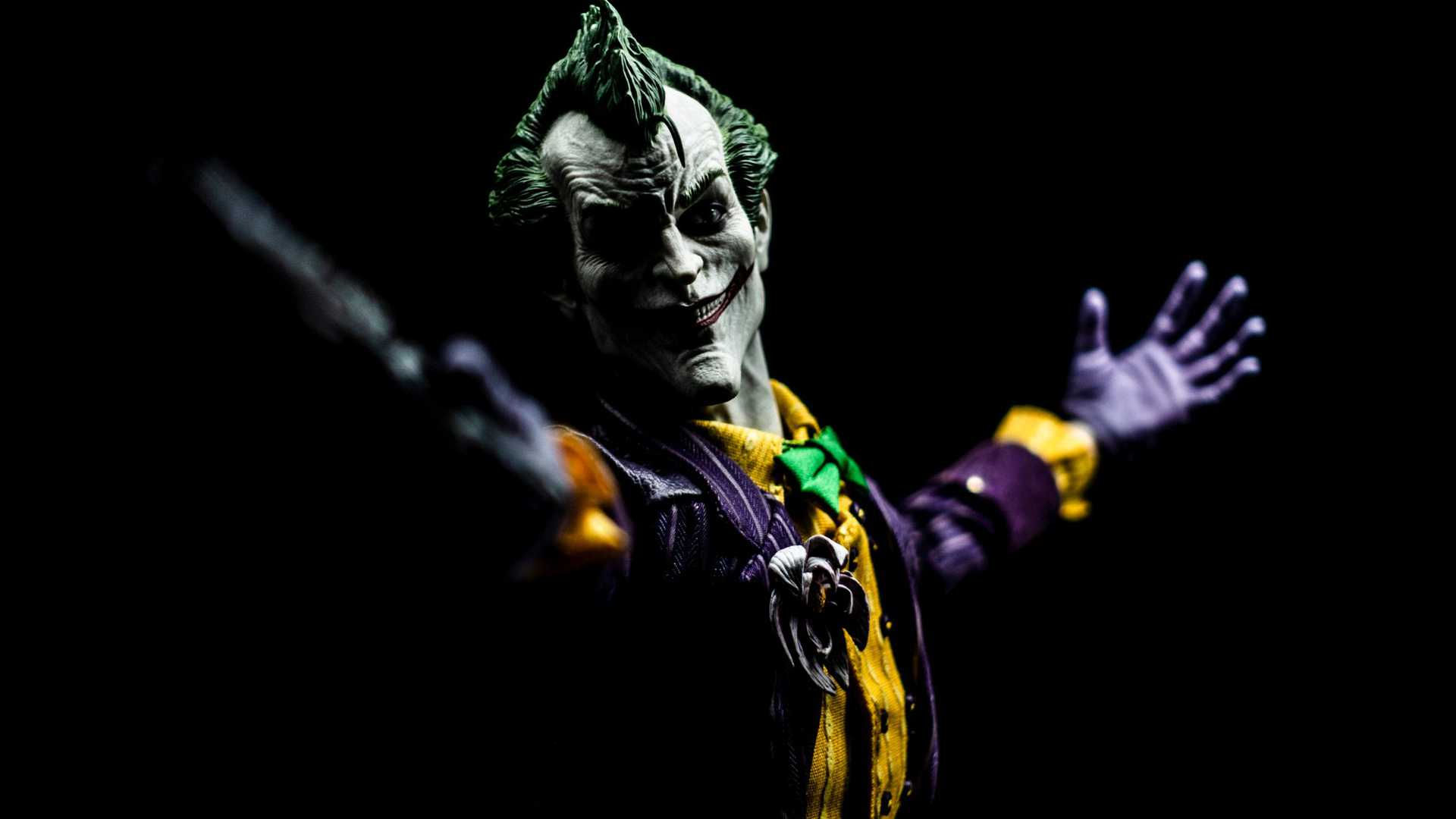 Wallpaper #Z0DBMJMBJhL2WPbak8Pc128 Hot Toys Arkham Asylum Joker 16 Scale Figure Figround