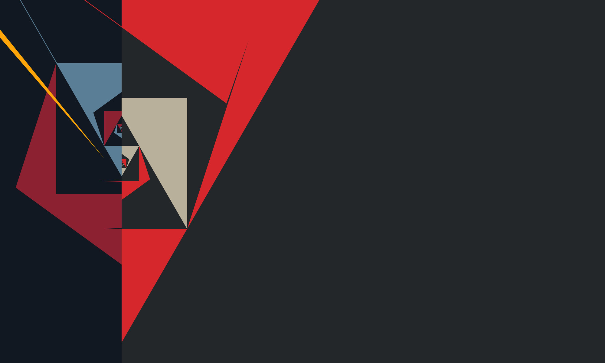 Wallpaper #y2dv6pIBSpphPi3-NEYG63 Minimalism Abstract Geometric Figures 2000x1200 Wallpaper