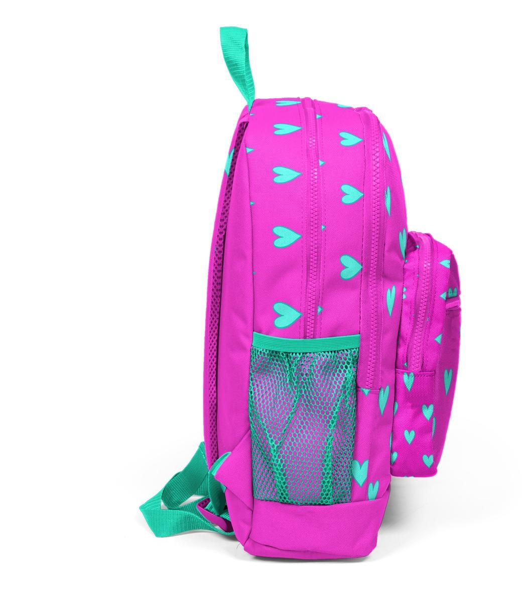 Wallpaper #Tmd395IBSpphPi3-tobx367 Coral High Kids Four Compartment School Backpack Neon Pink Water