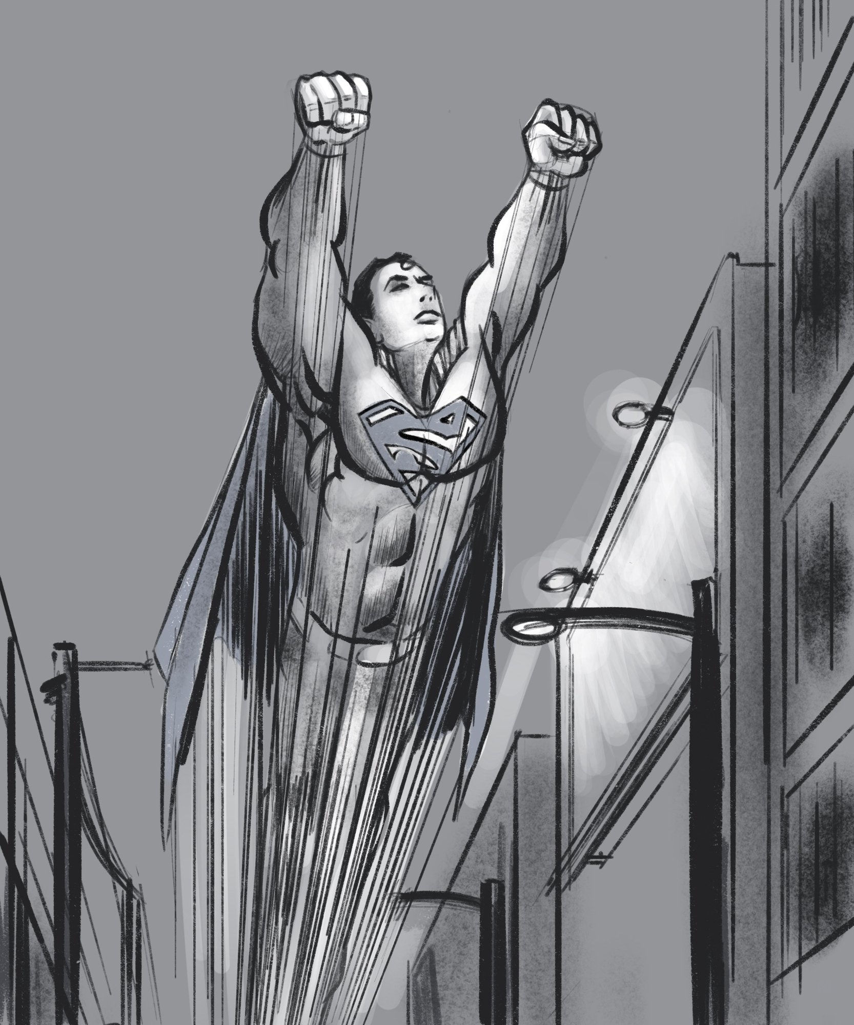 Wallpaper #8RlXO48BtGB6xQ78eK_630 Superman Sketch Absolute Will