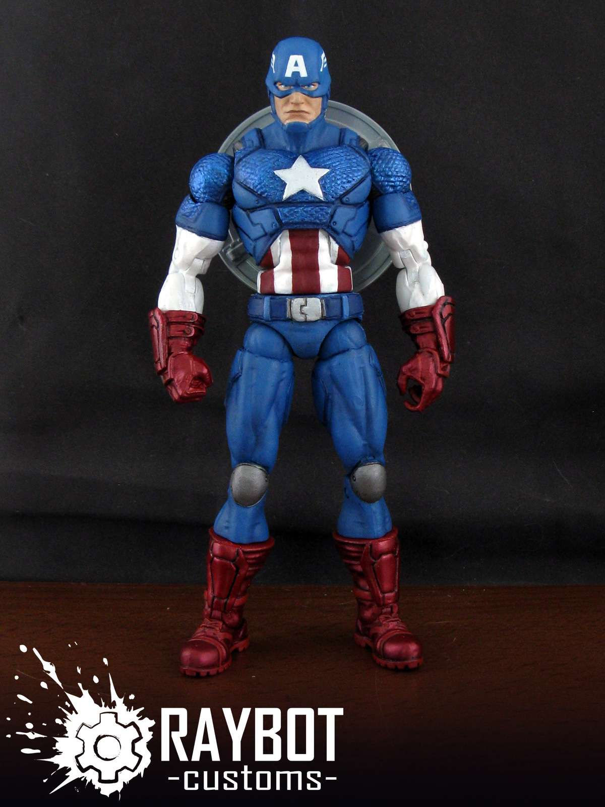 Wallpaper #OwBW7I4BSdW8dNouZBRT13 Marvel Legends Now Avengers Custom Captain America Figure by Raybot