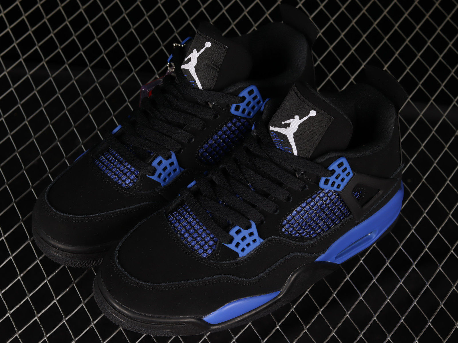 Wallpaper #TmchBJMBSpphPi3-e7at280 Air Jordan 4 Retro Black Game Royal Ct8527 018 Sepwear