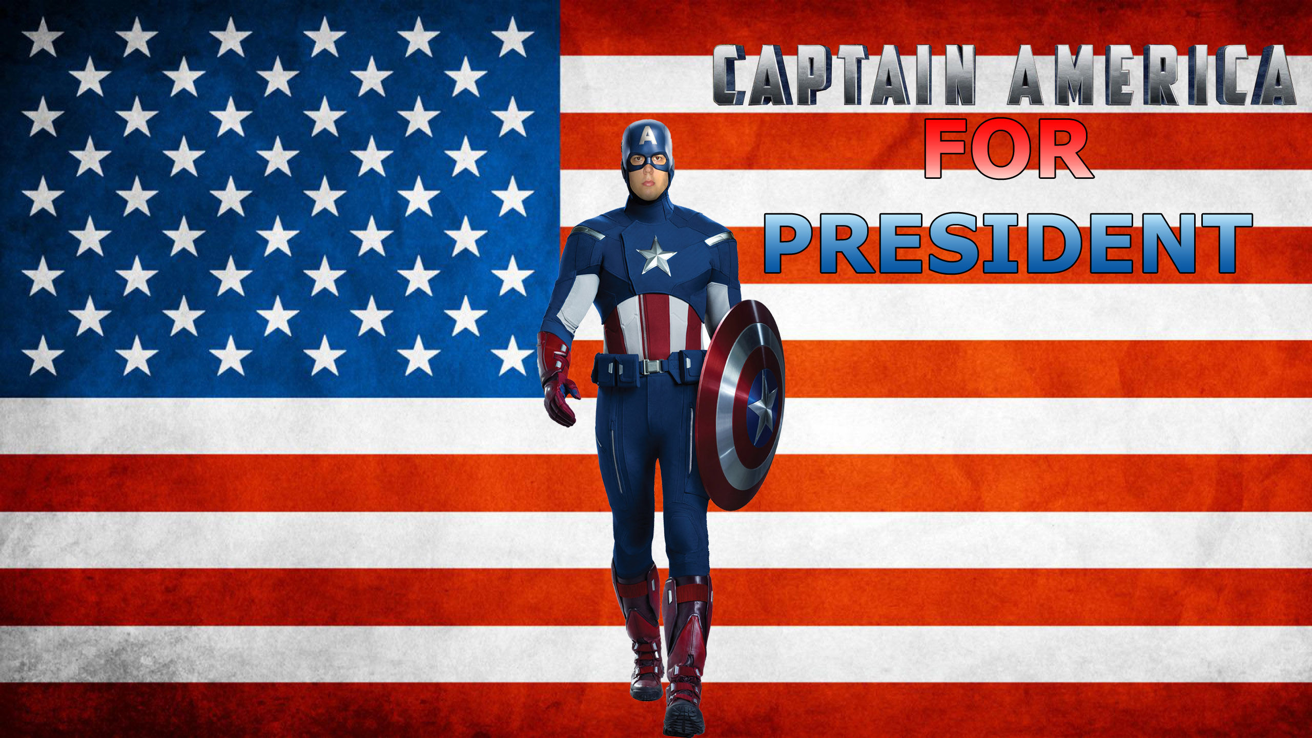 Wallpaper #GzHRNZMB5zzyi_yYiViU334 Captain America for President by Super Tybone82 on Deviantart