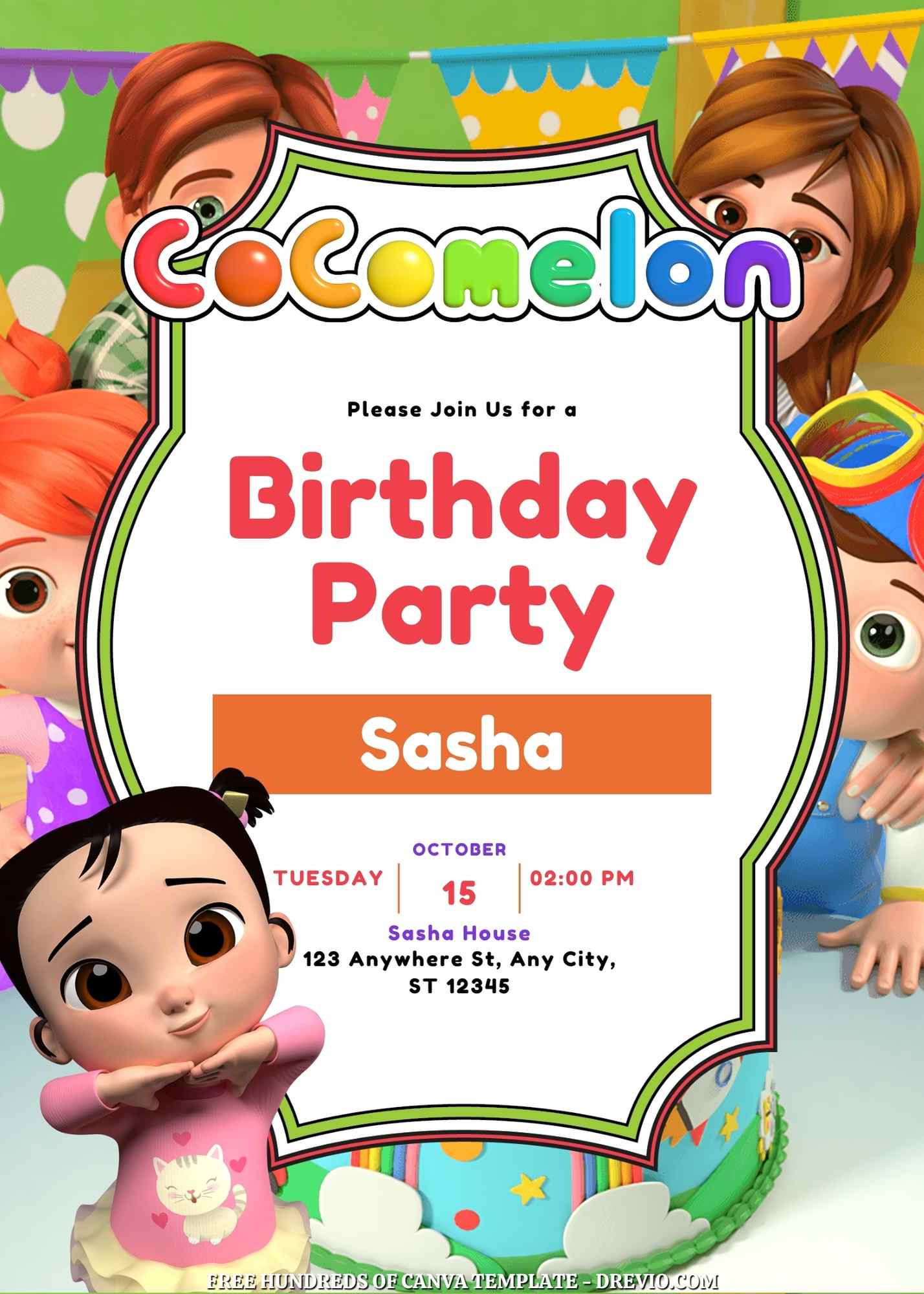 Wallpaper #hDGhNZMB5zzyi_yY6Vf9162 Free Cocomelon Birthday Invitations Download Hundreds Free Printable