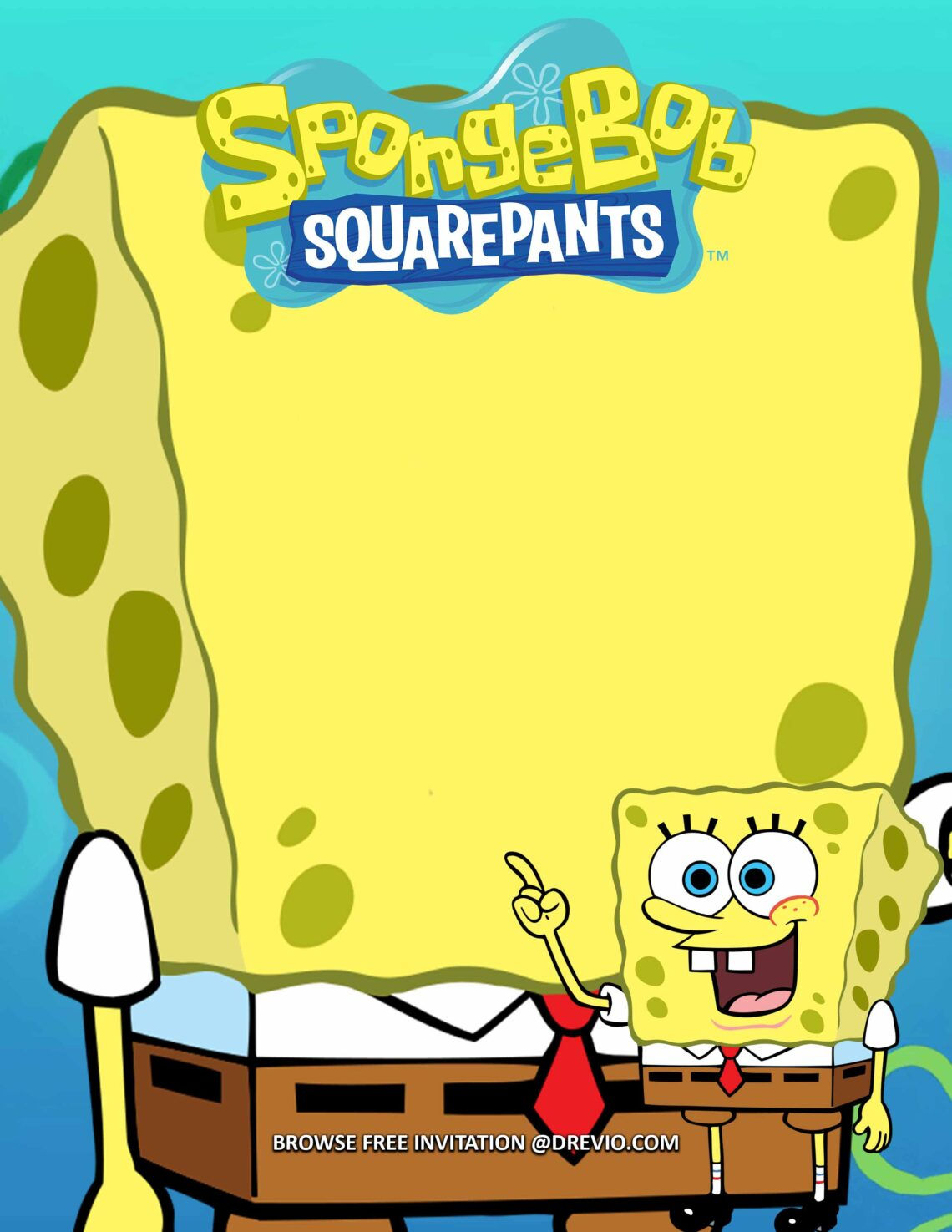 Wallpaper #lTEHNpMB5zzyi_yYM1jN149 Free Invitations Spongebob Squarepants Birthday Invitations Party