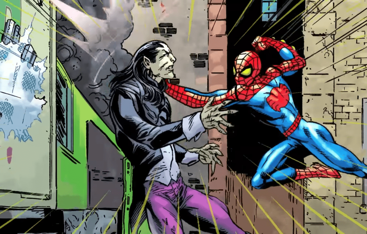 Wallpaper #Amd68ZIBSpphPi3-hGyN235 New Spider Man 1 Trailer Features Explosive Mark Bagley Art and Dan