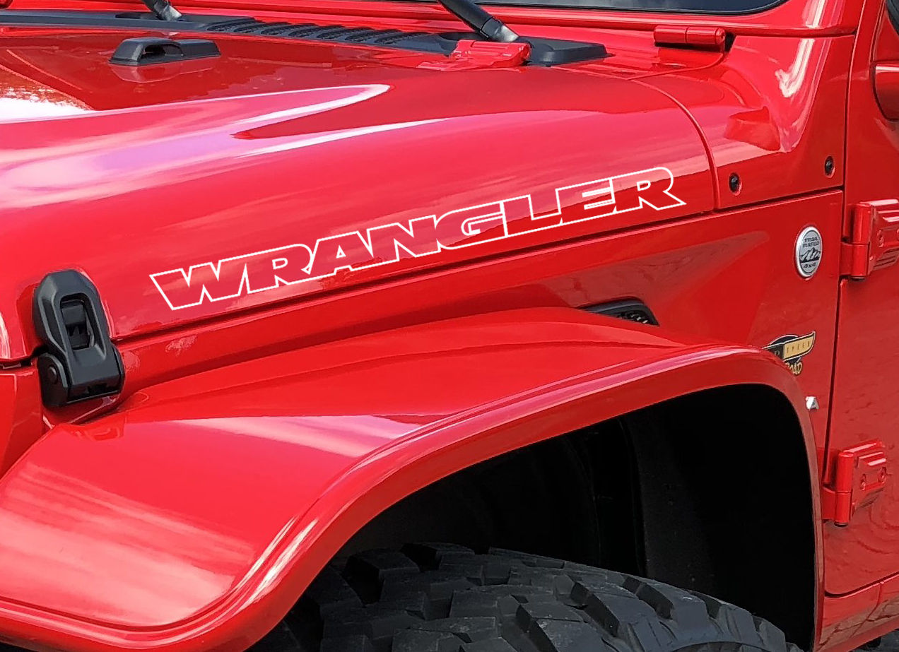 Wallpaper #uxnyO48BtGB6xQ78DbJj44 Jeep Wrangler Hood Decals Sticker for All Jeeps Jk Tj Yj Cj Pair Set of