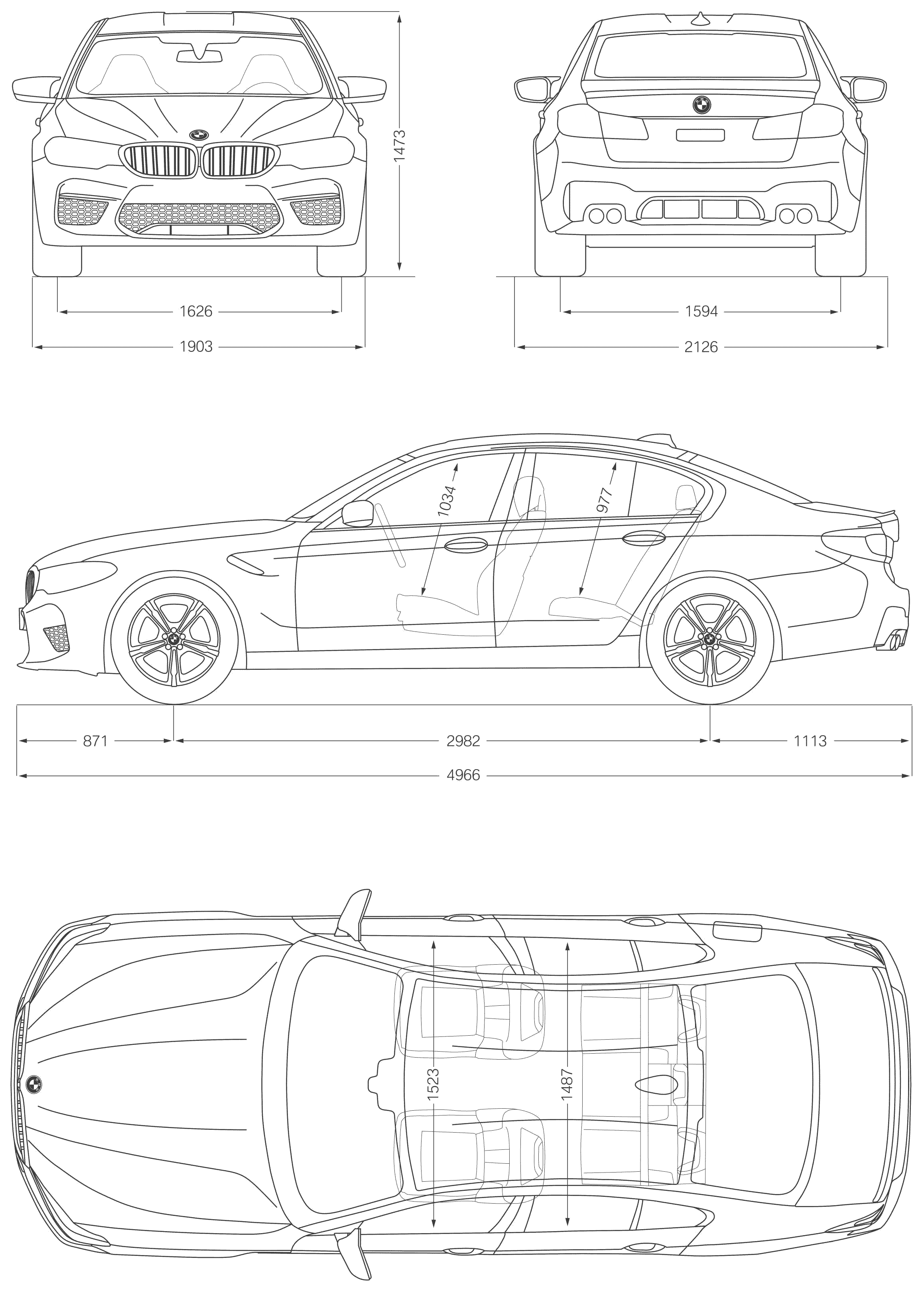 Wallpaper #EViZNJMBzN9vxX34SD3C341 BMW M5 2017 Blueprint Download Free Blueprint for 3D Modeling